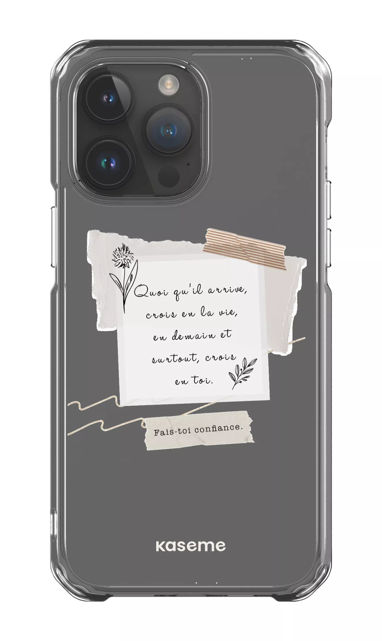 iPhone 14 Pro Max Clear Case Foi Clear Case -