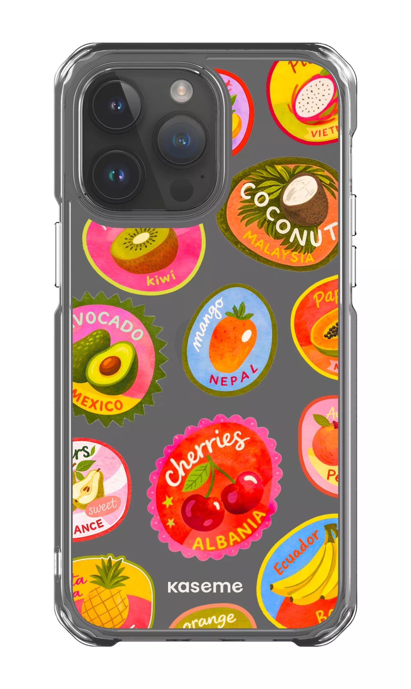iPhone 14 Pro Max Clear Case Frutti Clear Case -