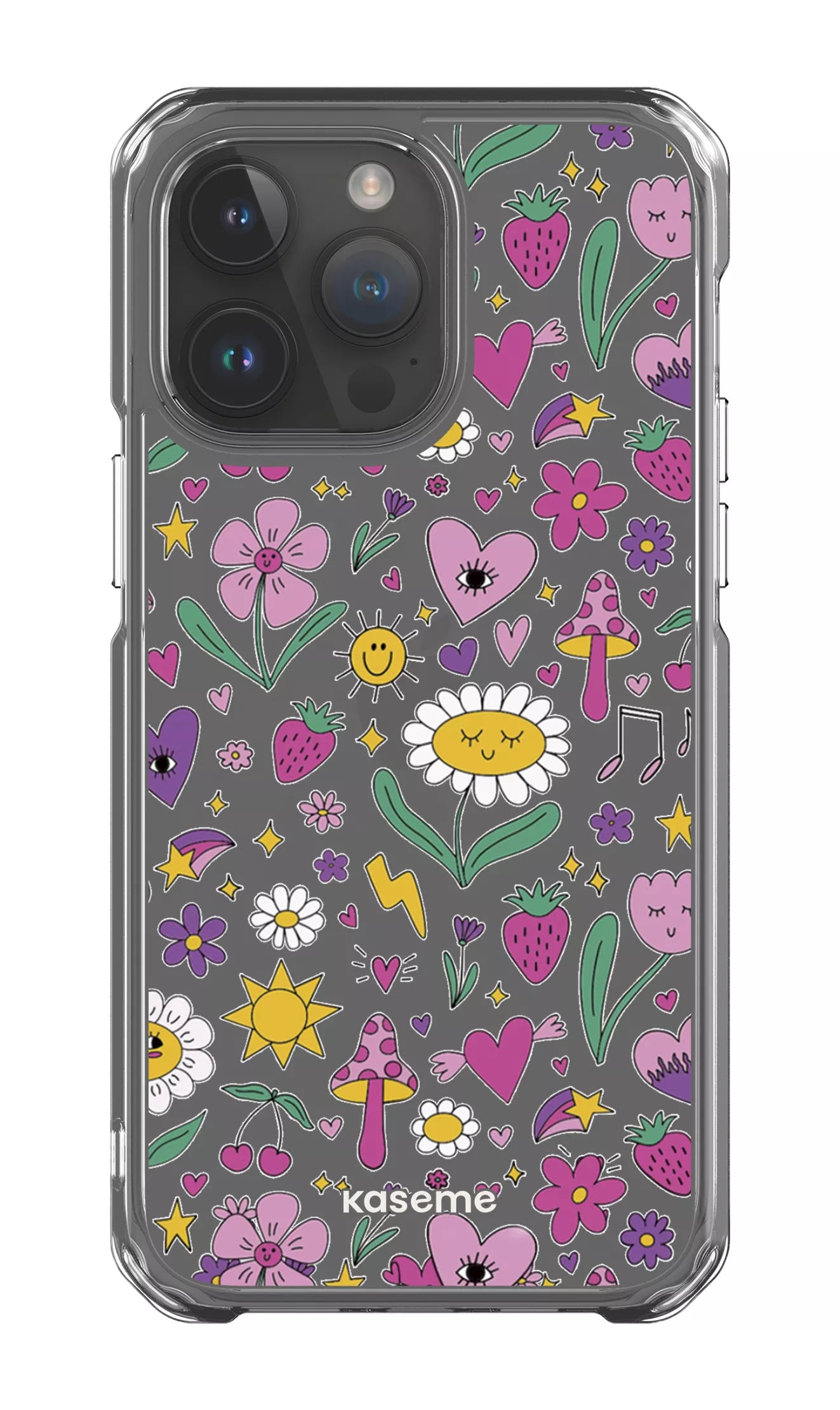 iPhone 14 Pro Max Clear Case Hypnotize Clear Case -