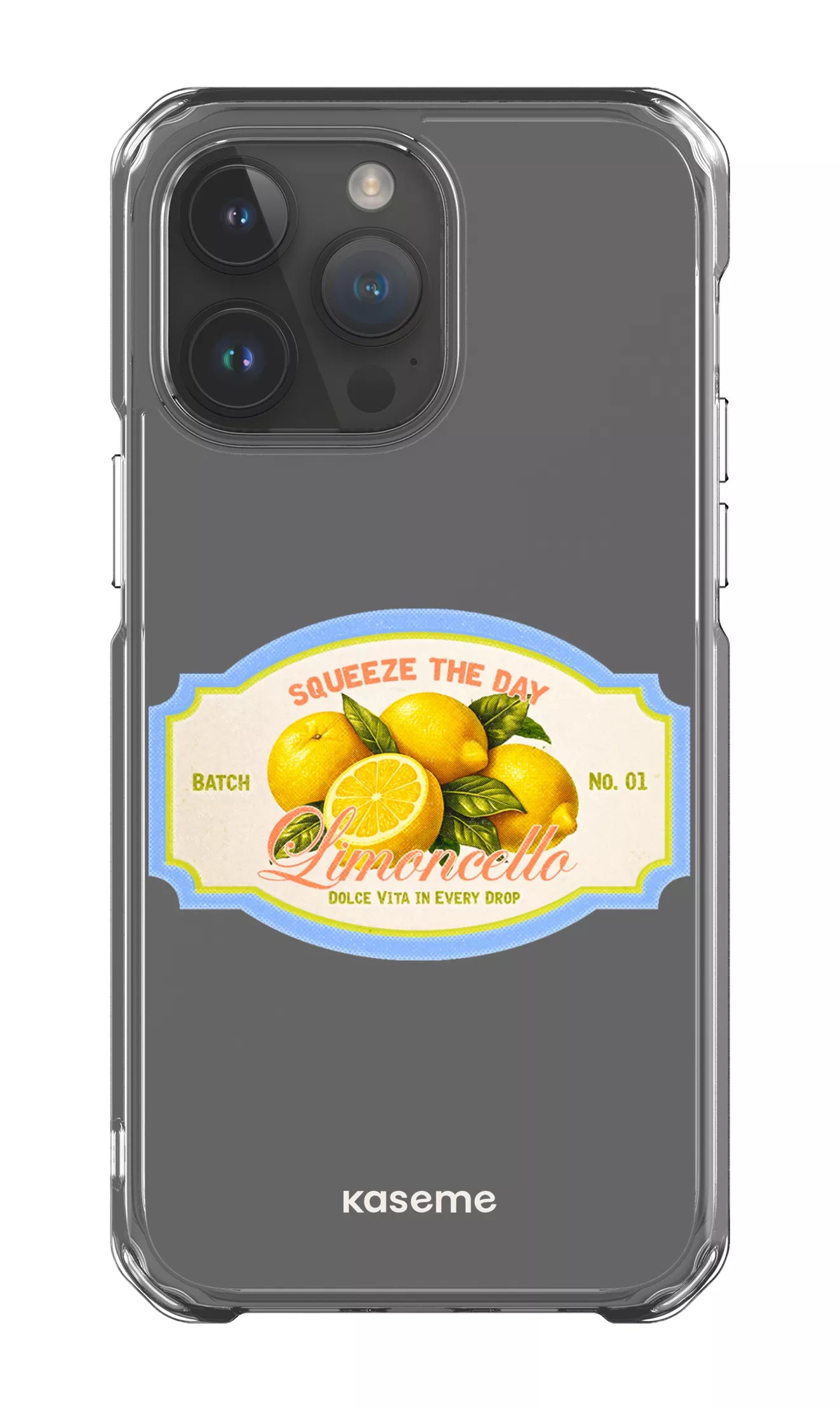 iPhone 14 Pro Max Clear Case Limoncello Clear Case -