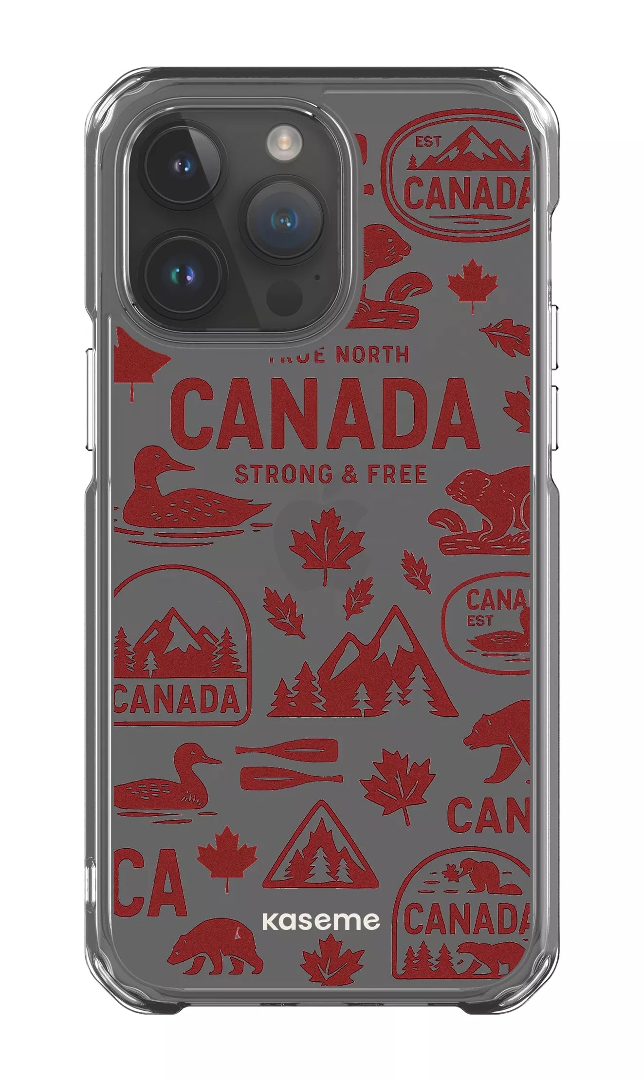 iPhone 14 Pro Max Clear Case Oh Canada Clear Case -