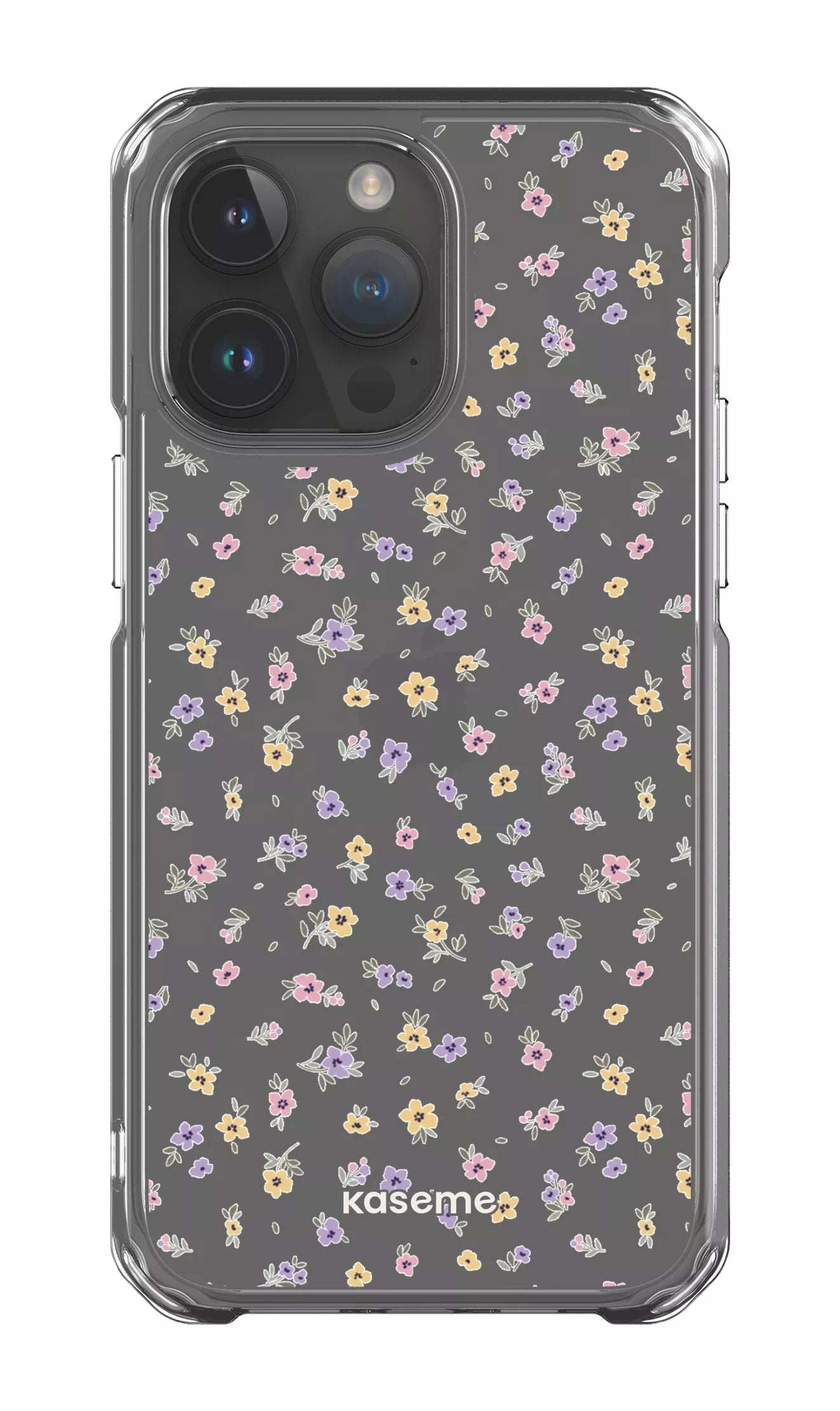 iPhone 14 Pro Max Clear Case Porcelain Blossom Clear Case -