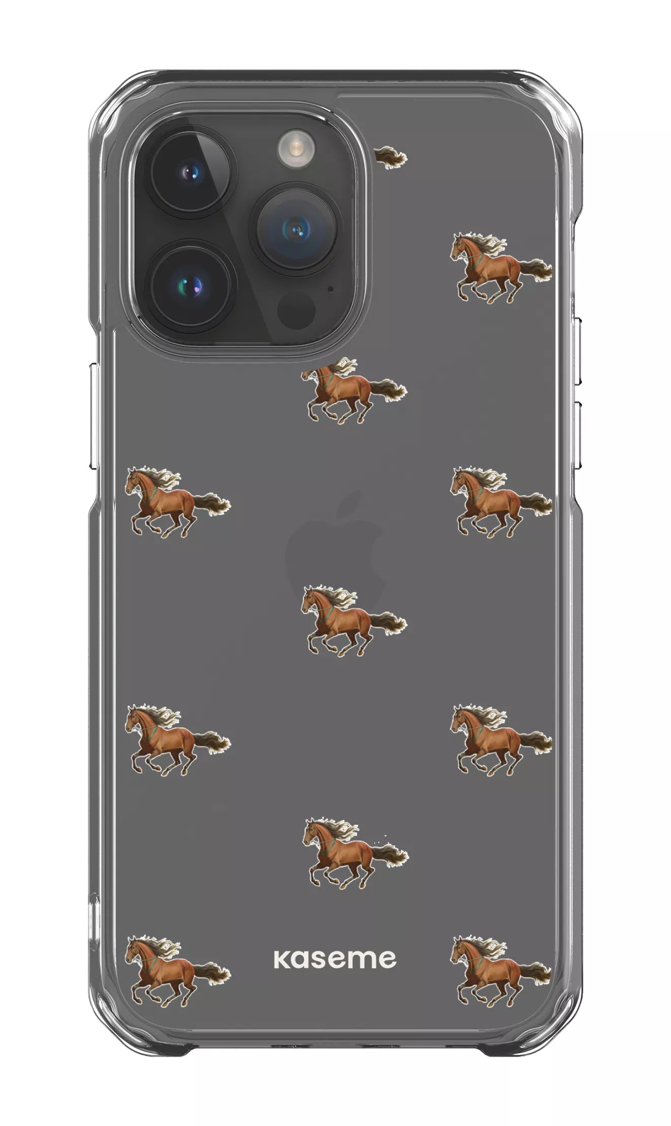 iPhone 14 Pro Max Clear Case Saddle Clear Case -