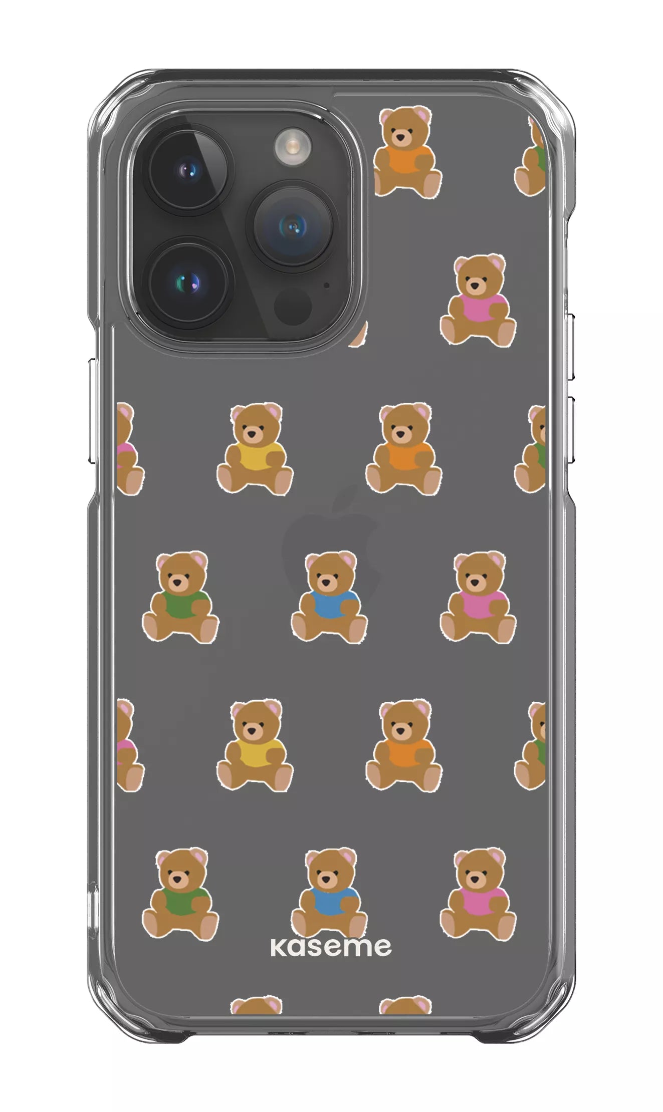 iPhone 14 Pro Max Clear Case Teddy Clear Case -