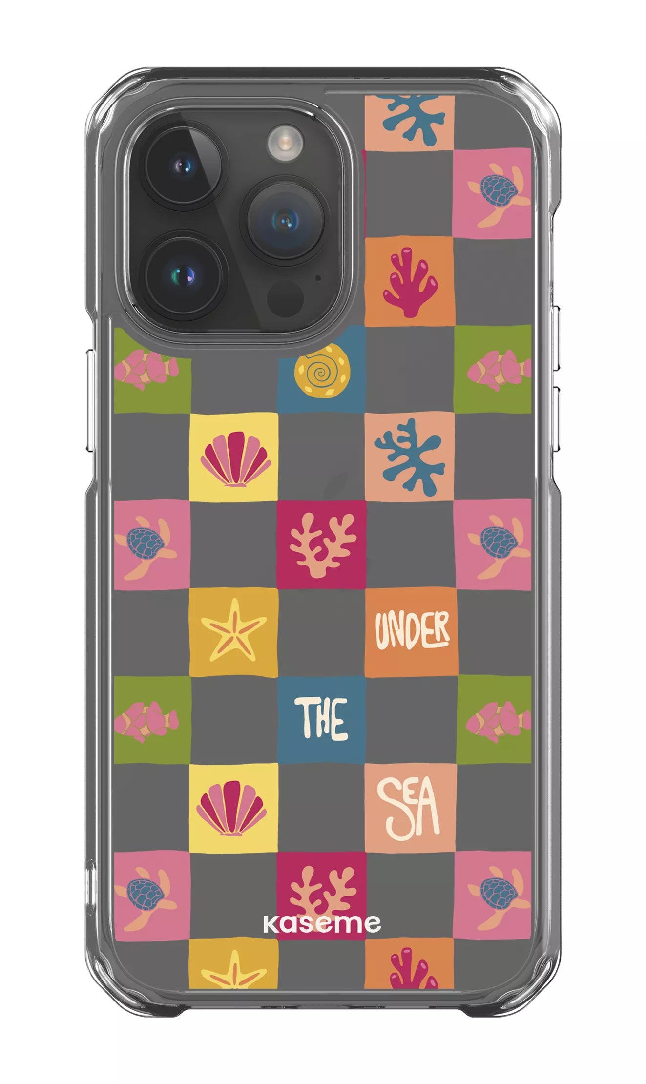 iPhone 14 Pro Max Clear Case Under the sea Clear Case -