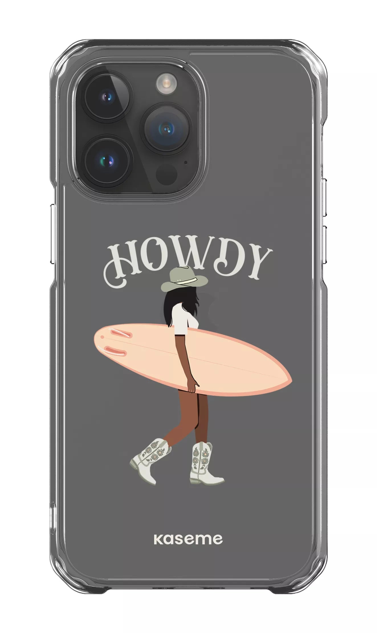 iPhone 14 Pro Max Clear Case Westsea Green Clear Case -