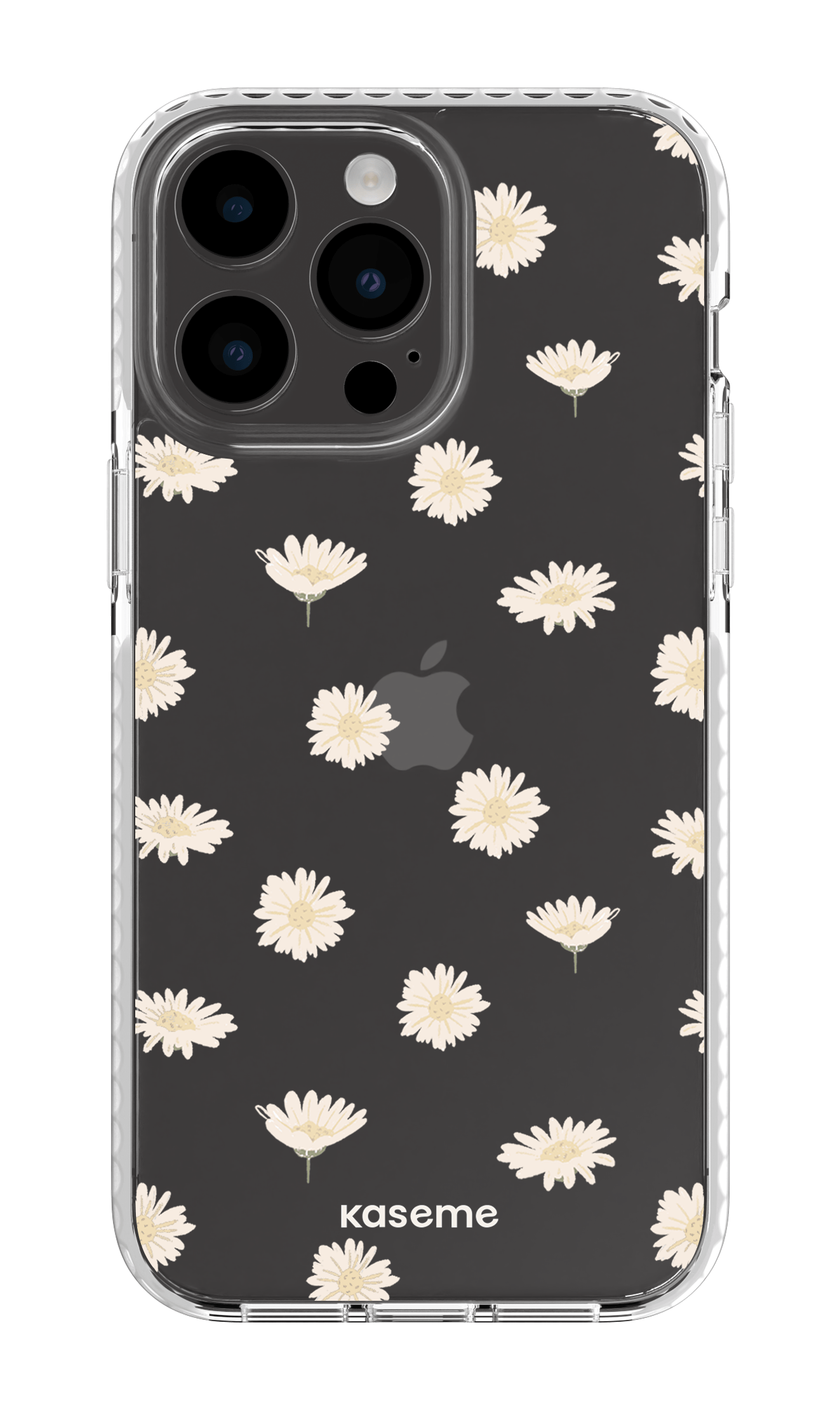 iPhone 14 Pro Max Clear Case White Bella Clear Case -