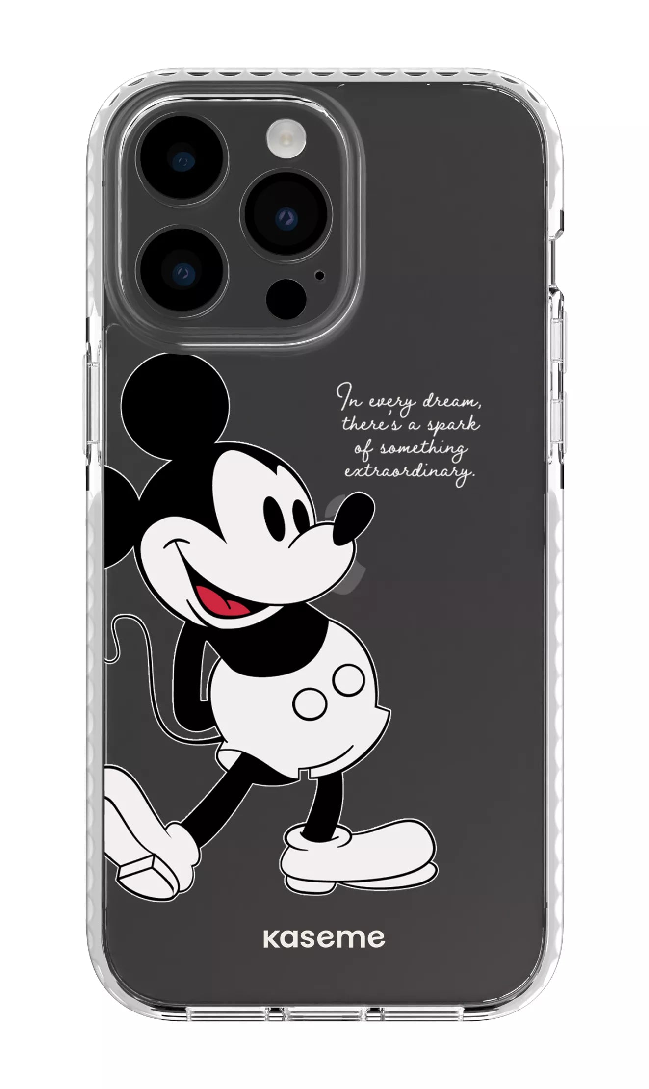 iPhone 14 Pro Max Clear Case White Dreamscape Clear Case -