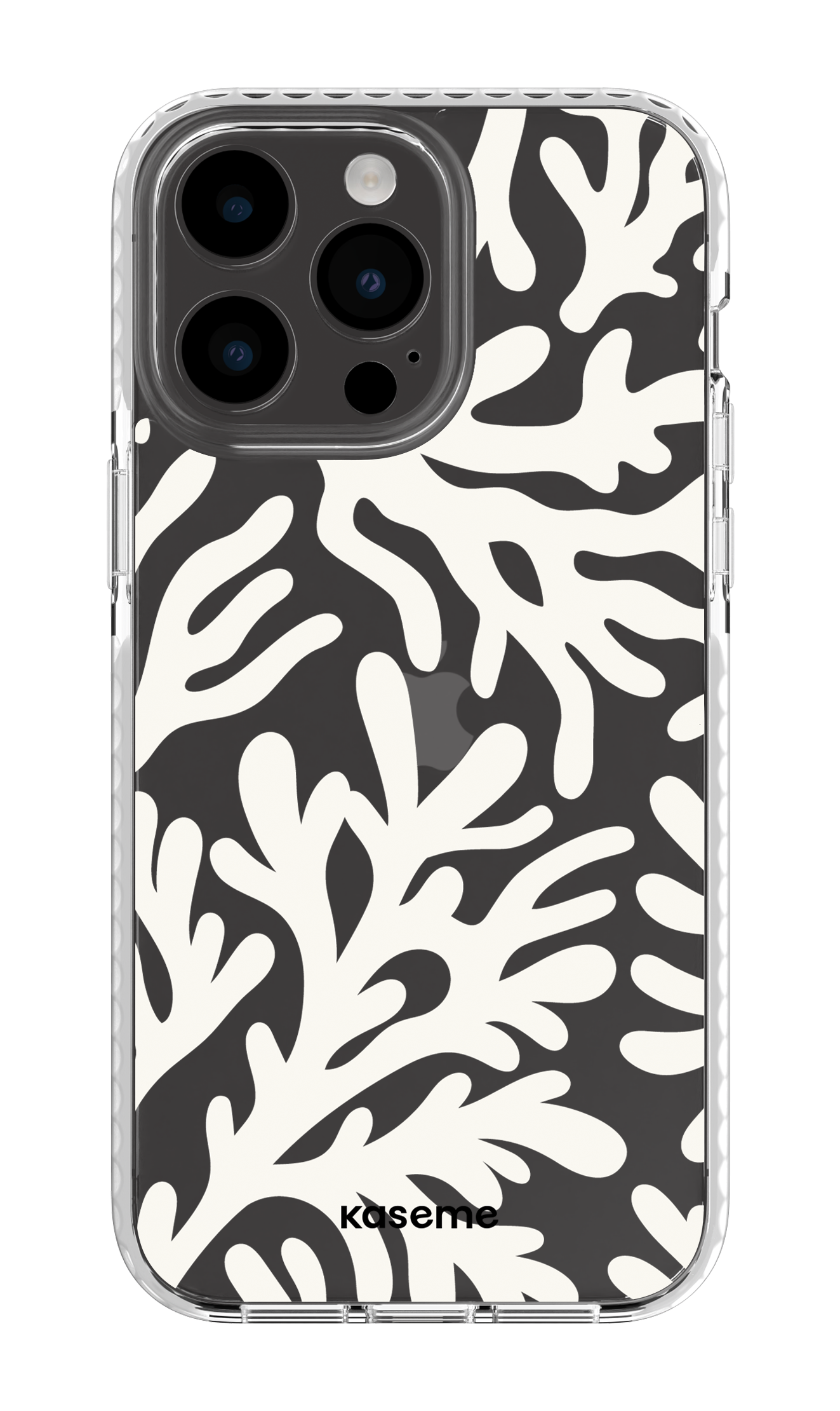 iPhone 14 Pro Max Clear Case White Koralia Clear Case -