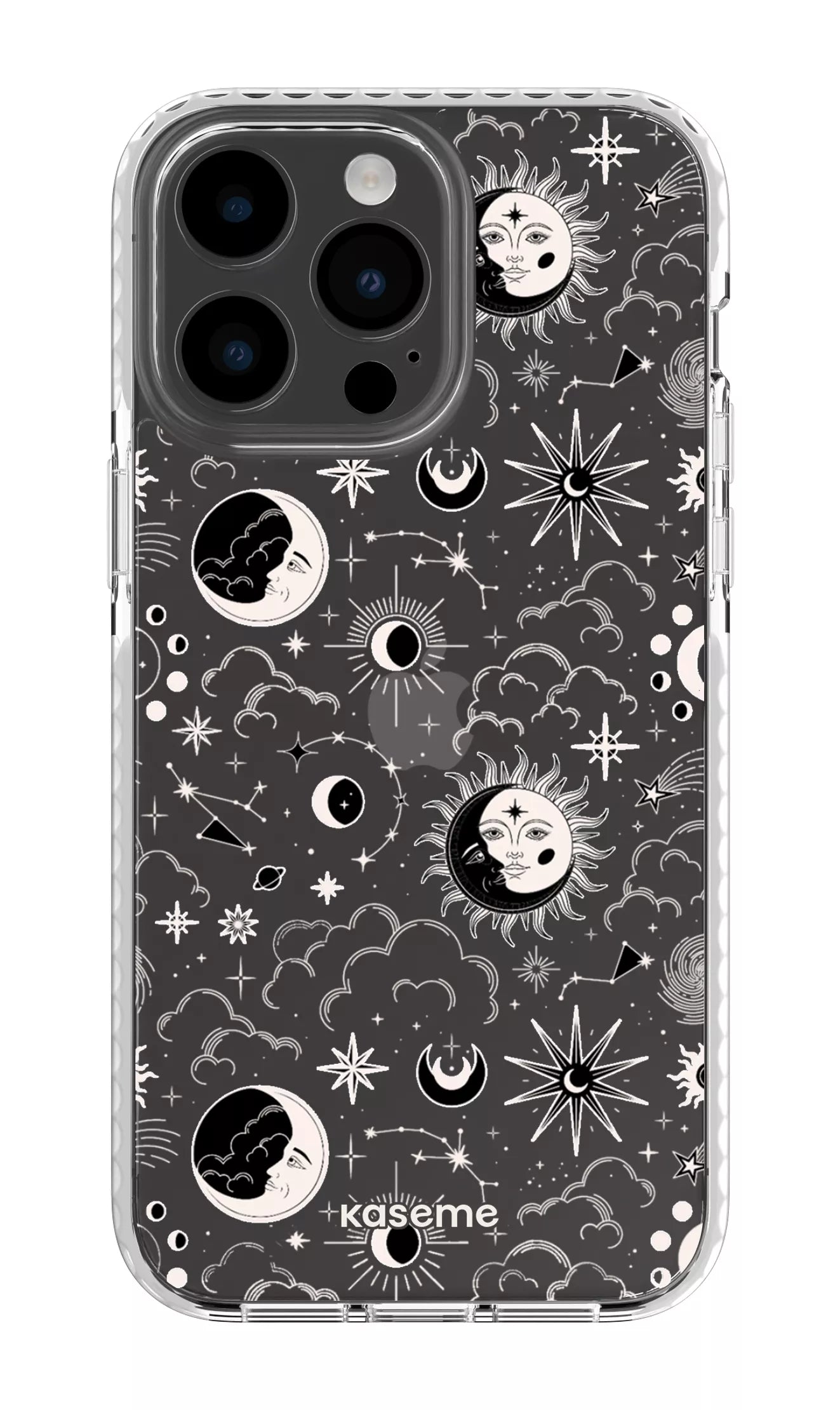 iPhone 14 Pro Max Clear Case White Milky Way White Clear Case -