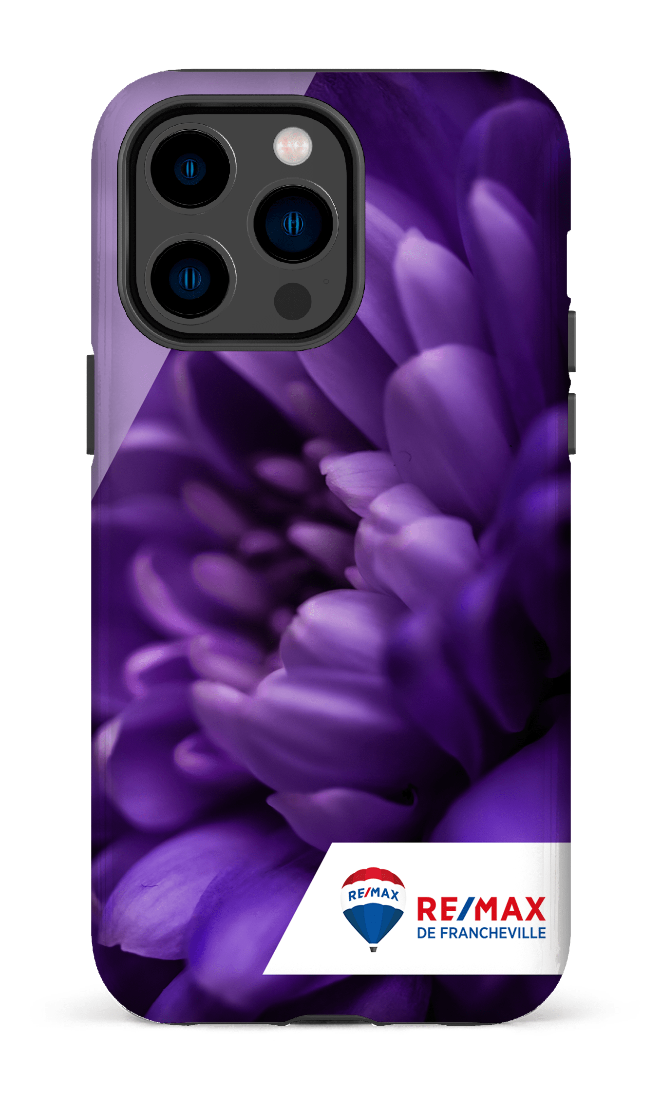 iPhone 14 Pro Max Tough Fleur gros plan de Francheville -