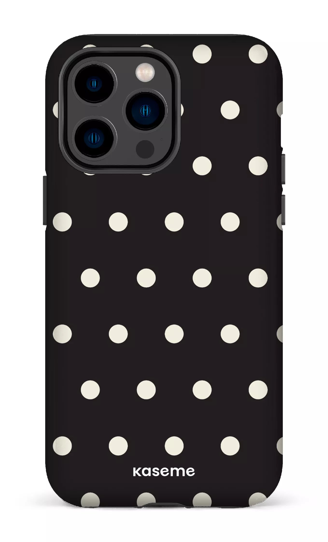 iPhone 14 Pro Max Tough Polka Black -