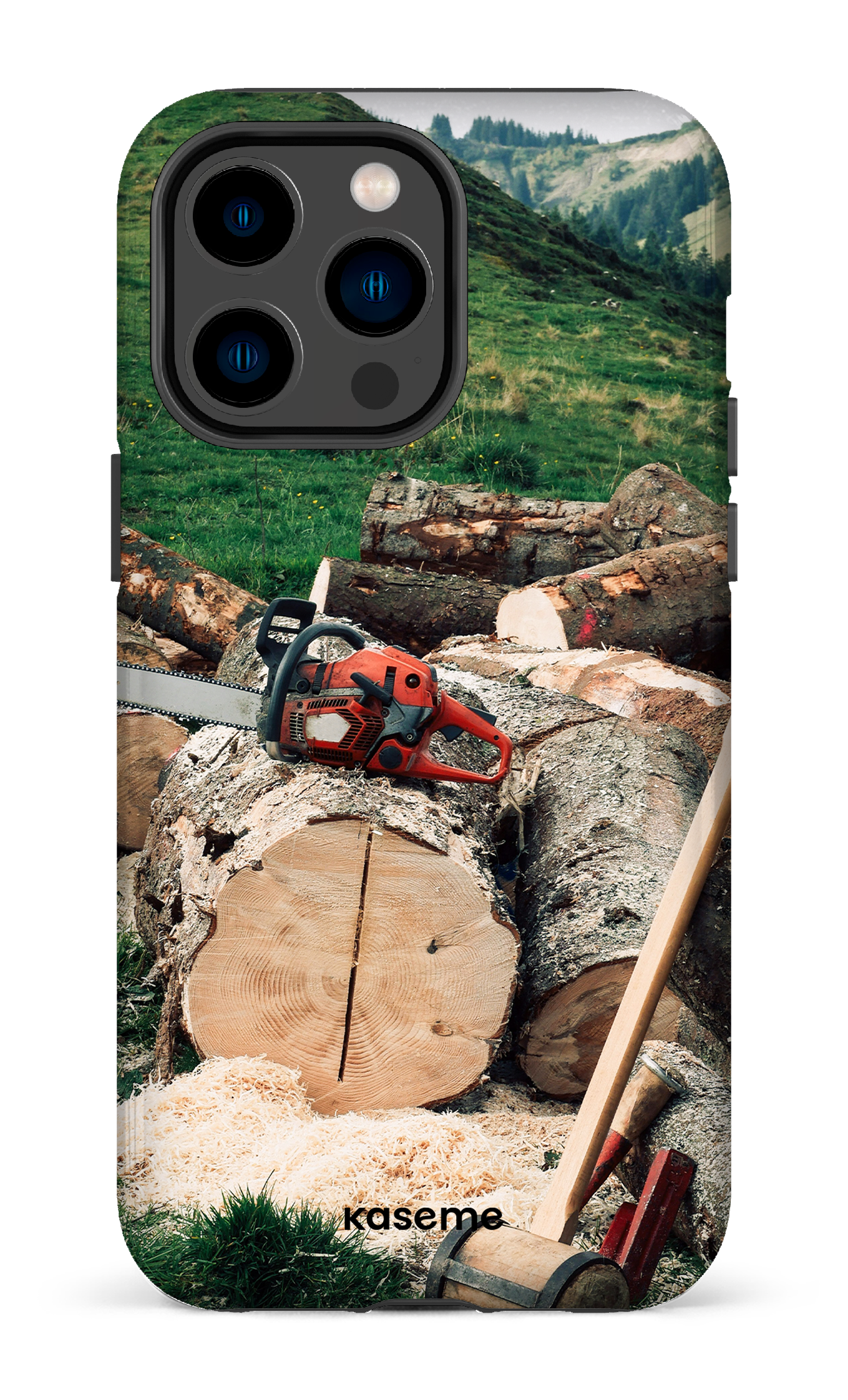 iPhone 14 Pro Max Tough Timber Cut -