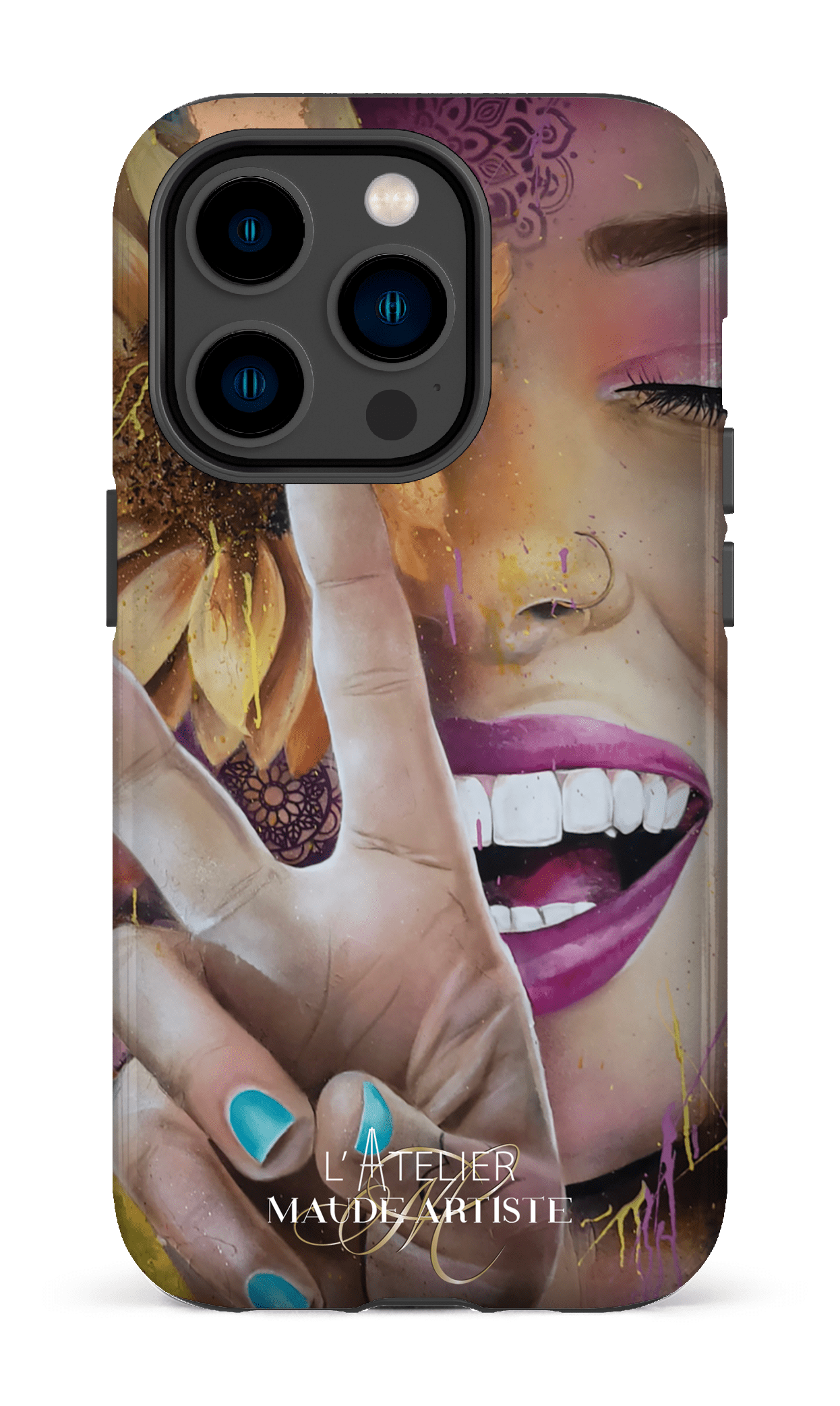 iPhone 14 Pro Tough Around Peace by Maude -