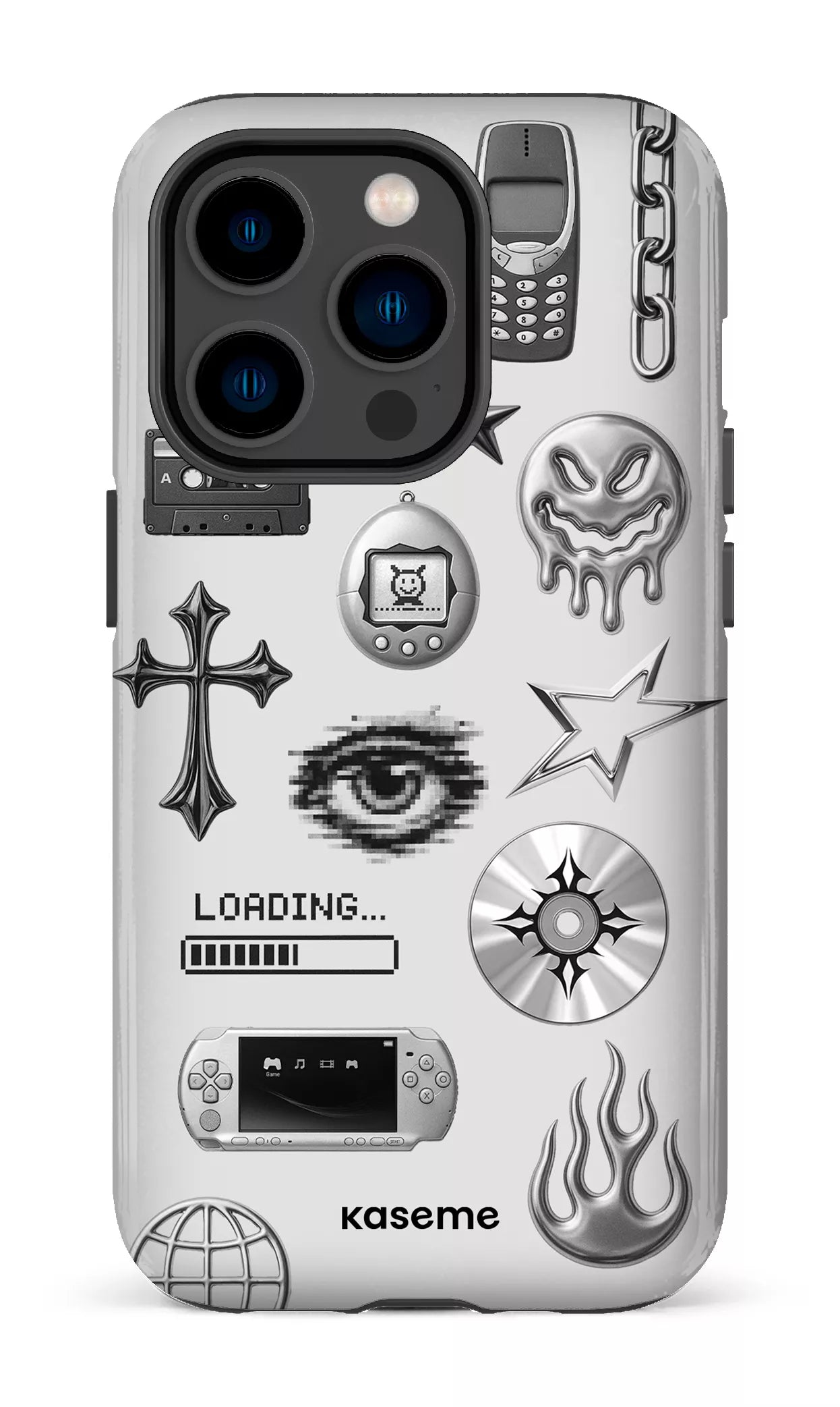 iPhone 14 Pro Tough Chrome -