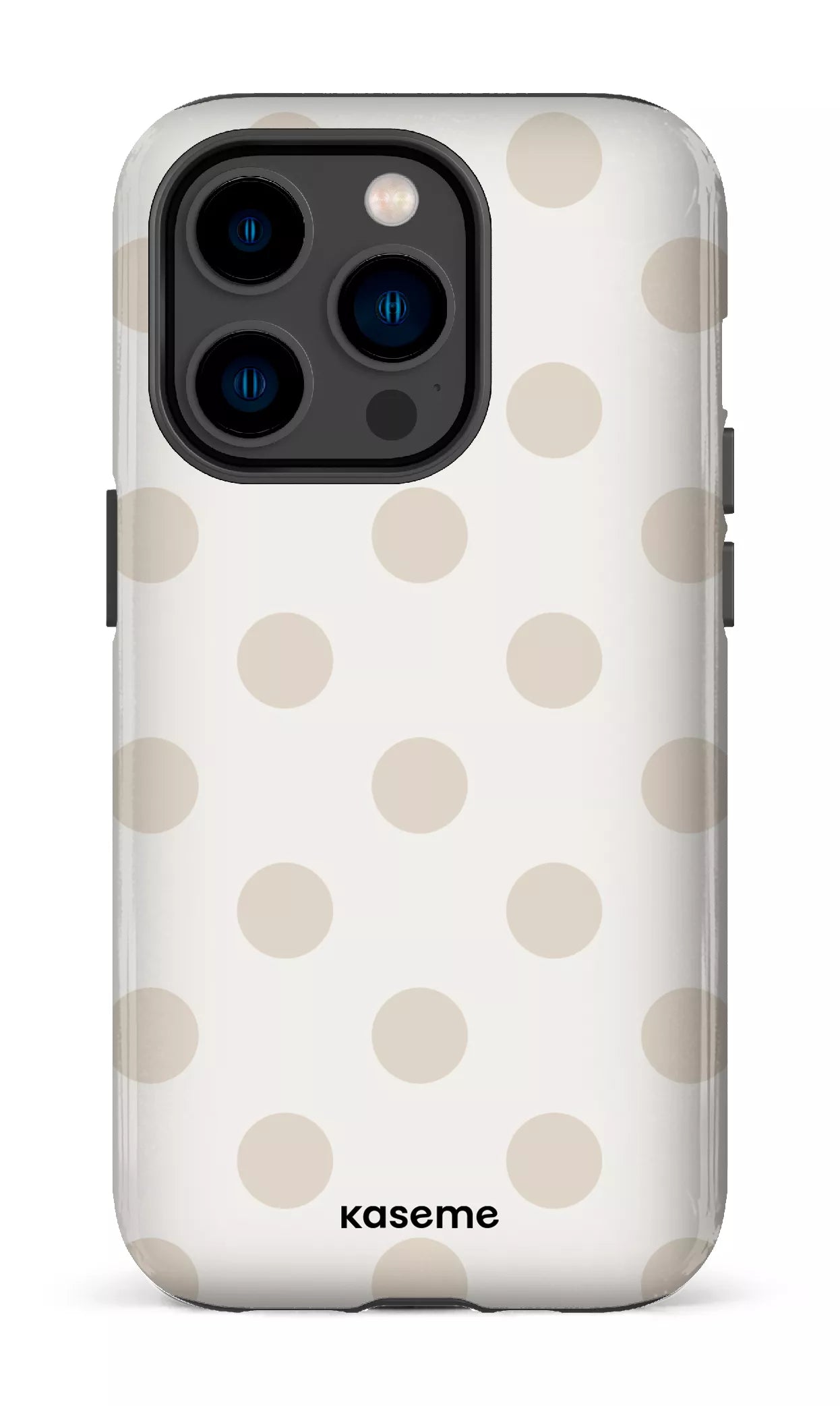 iPhone 14 Pro Tough Couture Beige & White -