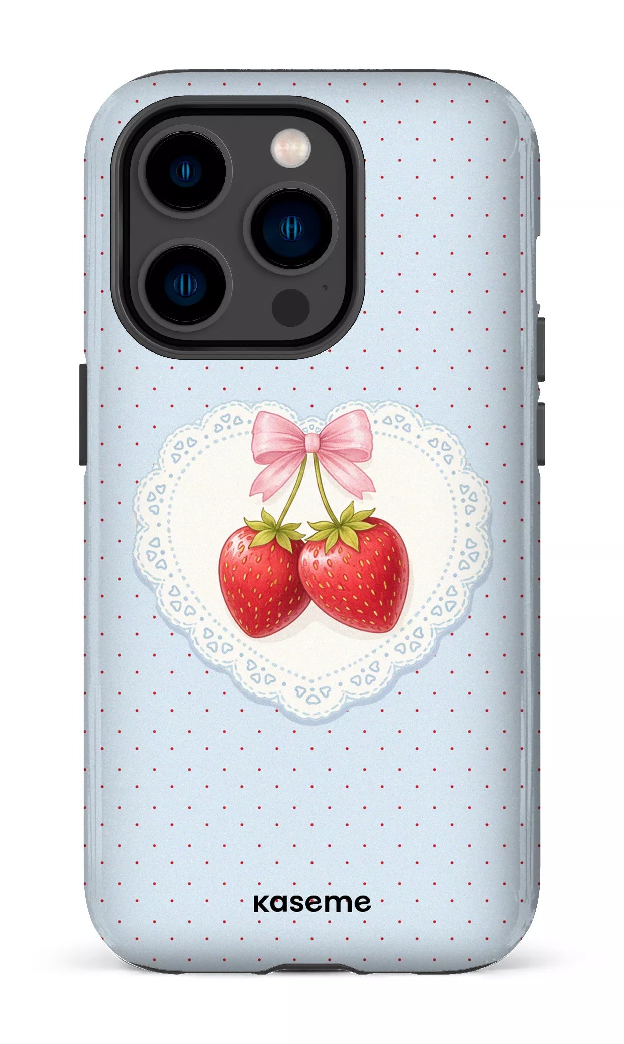 iPhone 14 Pro Tough Fresa Lace Blue -