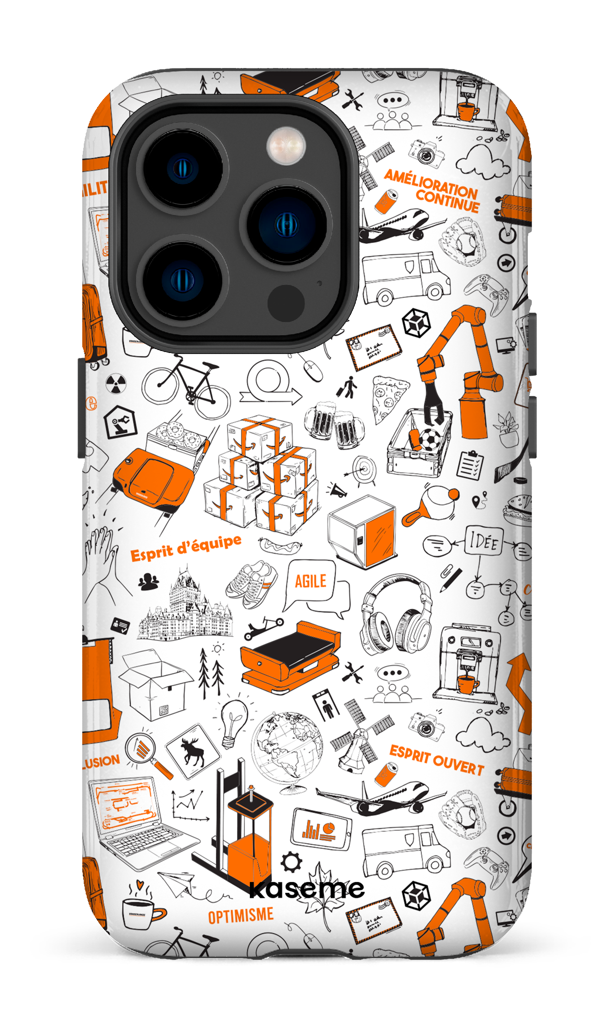 iPhone 14 Pro Tough Murale Vanderlande -