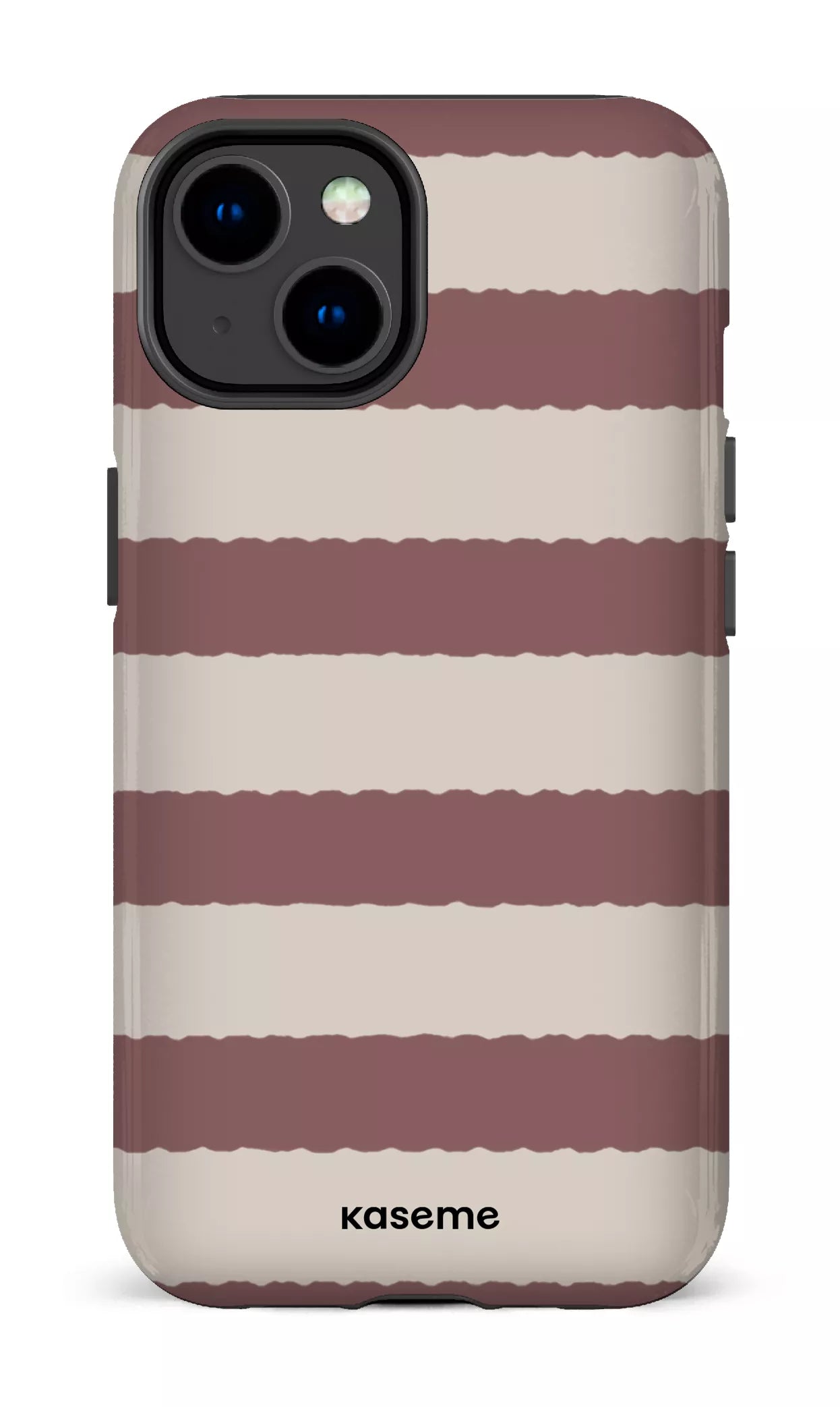 iPhone 14 Tough Gloss Aligned Brown -