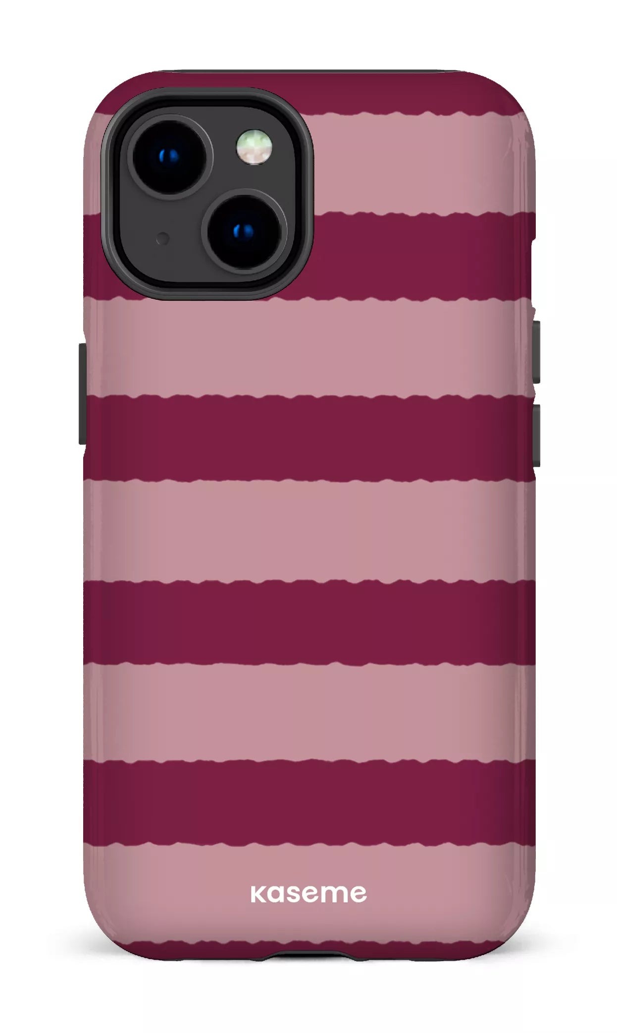 iPhone 14 Tough Gloss Aligned Burgundy -