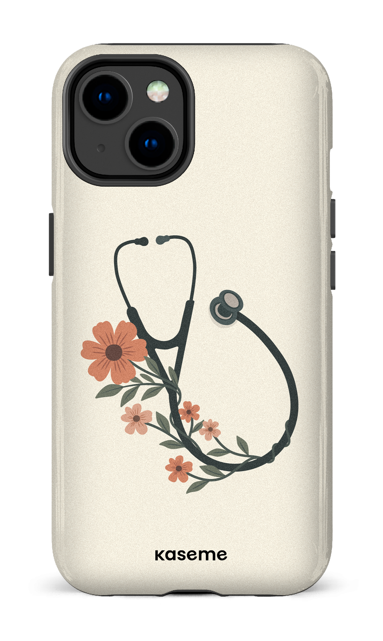 iPhone 14 Tough Gloss Blossom Beat Beige -