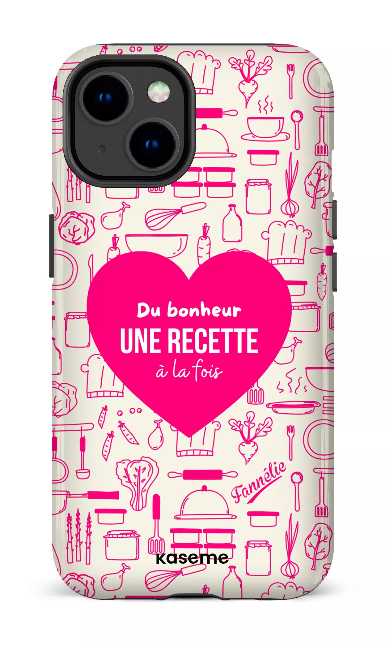 iPhone 14 Tough Gloss Du bonheur une recette à la fois -