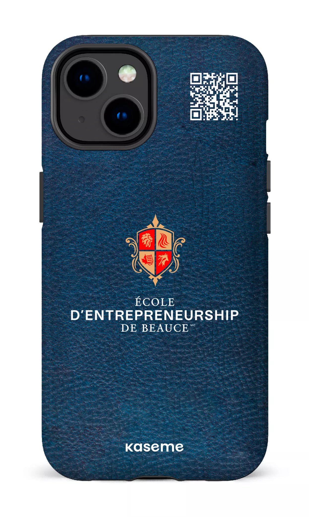 iPhone 14 Tough Gloss EEB Bleu QR -