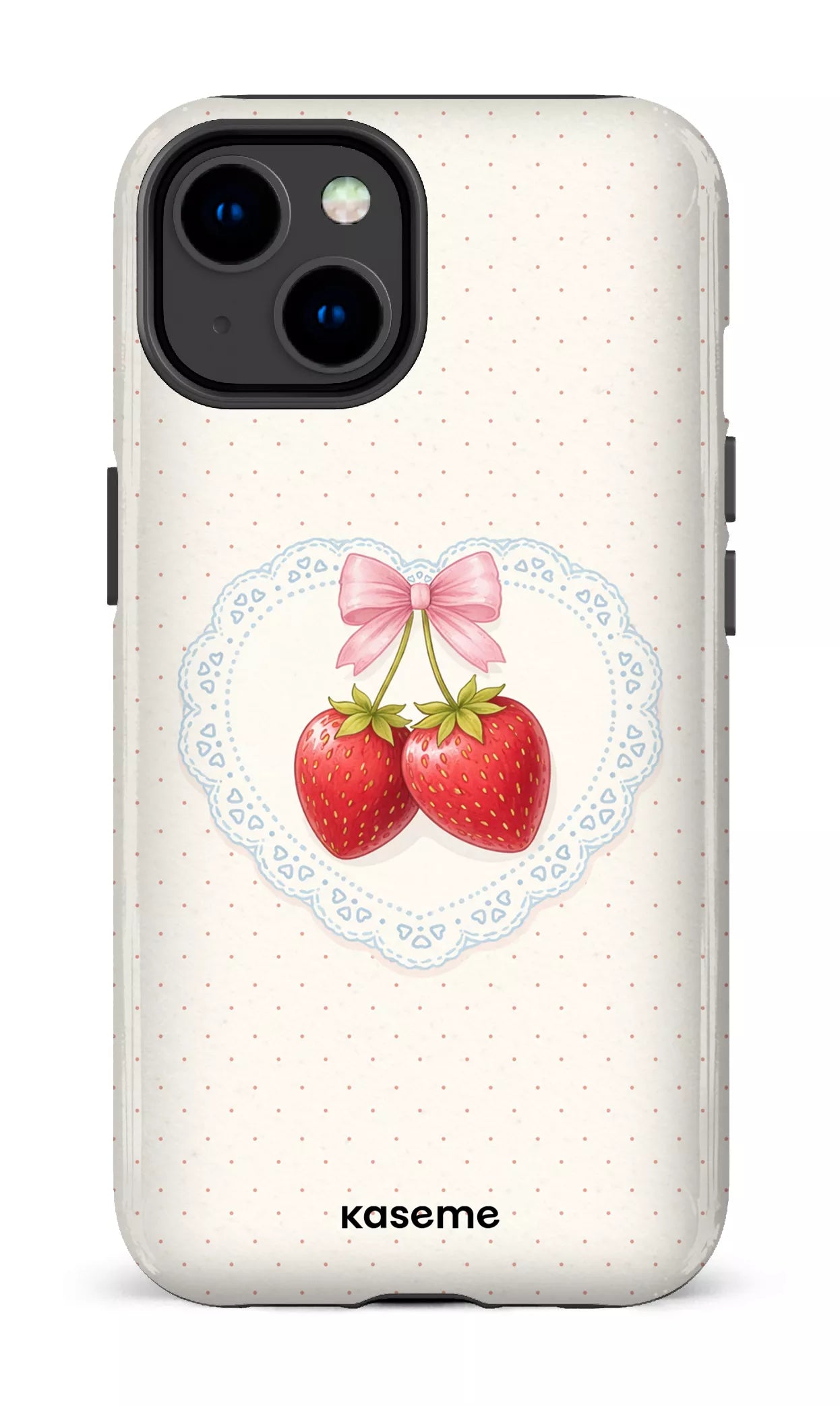 iPhone 14 Tough Gloss Fresa Lace -