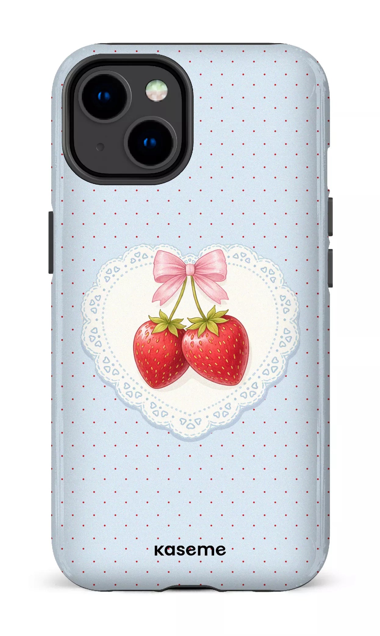 iPhone 14 Tough Gloss Fresa Lace Blue -