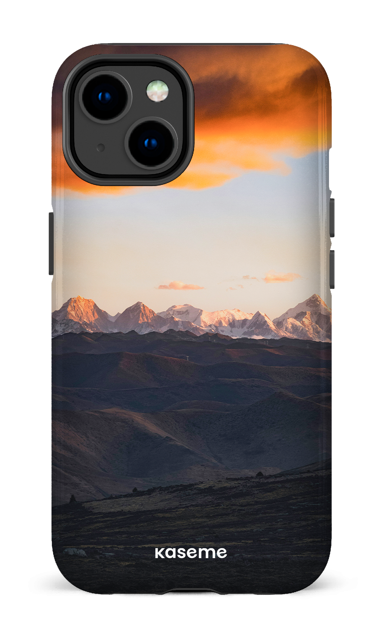iPhone 14 Tough Gloss Golden Peaks -