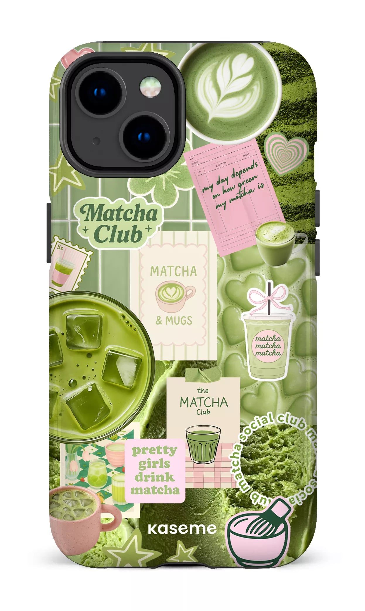 iPhone 14 Tough Gloss Matcha Rituals -