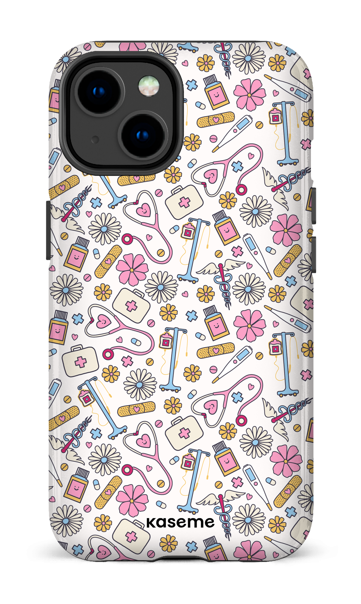 iPhone 14 Tough Gloss Remedy Pink -