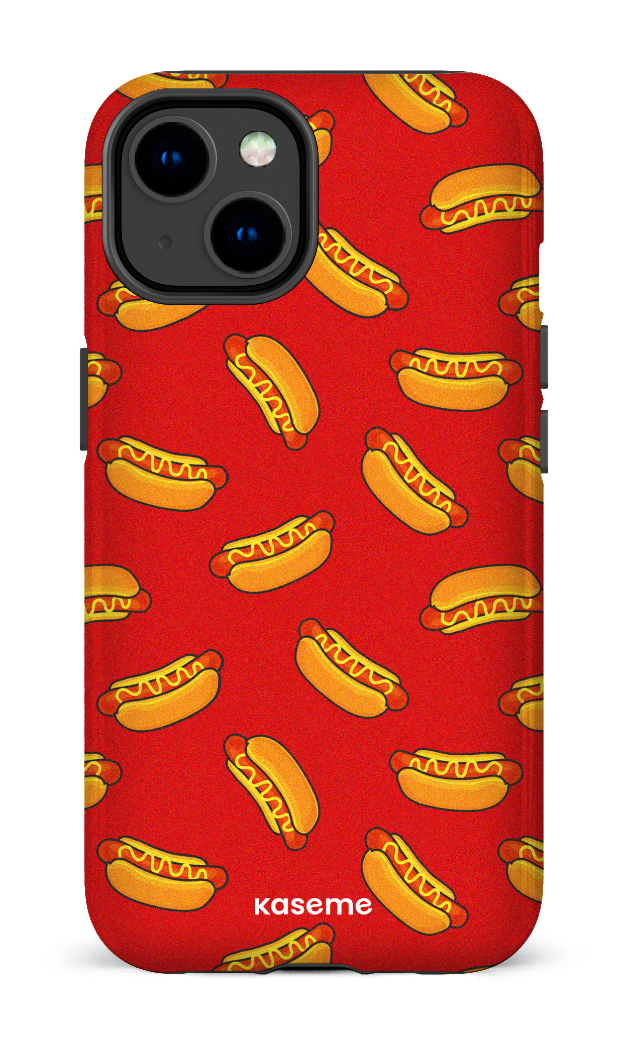 iPhone 14 Tough Gloss Steam Red -