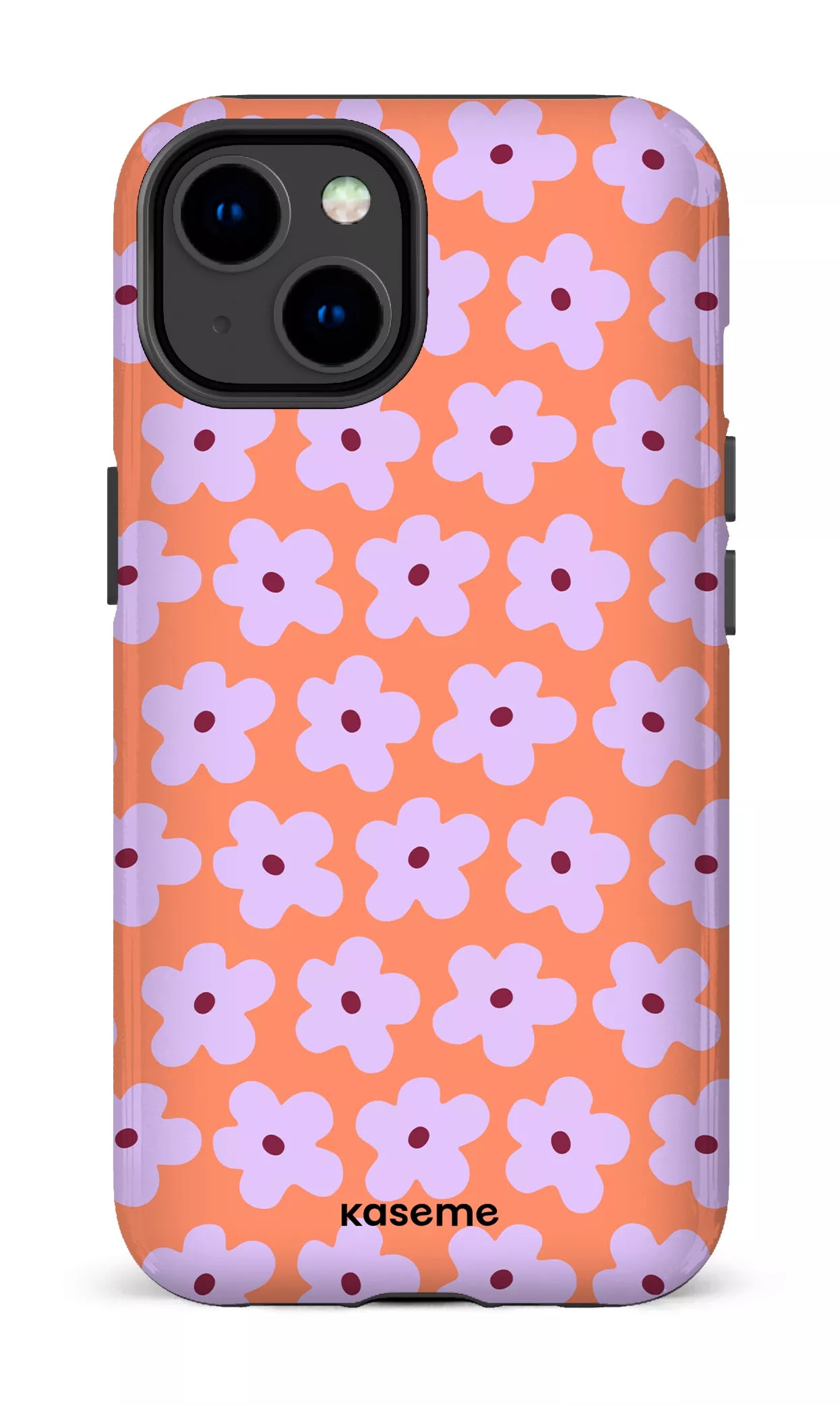 iPhone 14 Tough Gloss Viva la Fiori Orange -