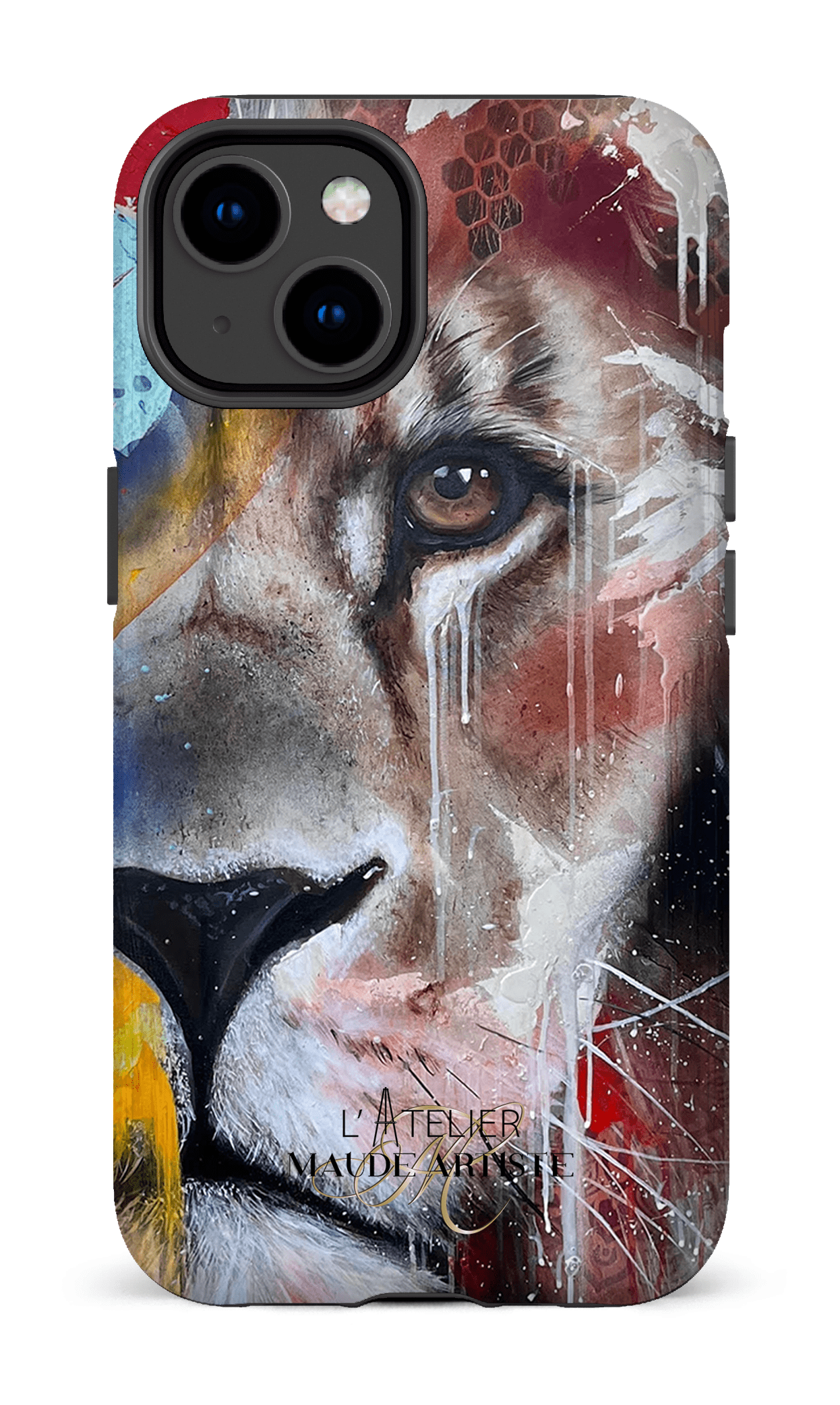 iPhone 14 Tough Gloss Waves 3 by Maude -