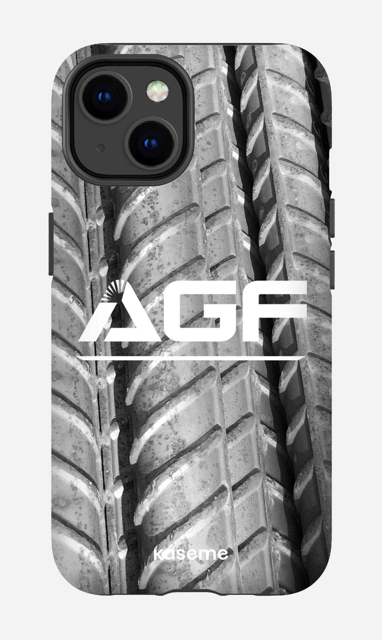 iPhone 14 Tough Matte AGF N&B -