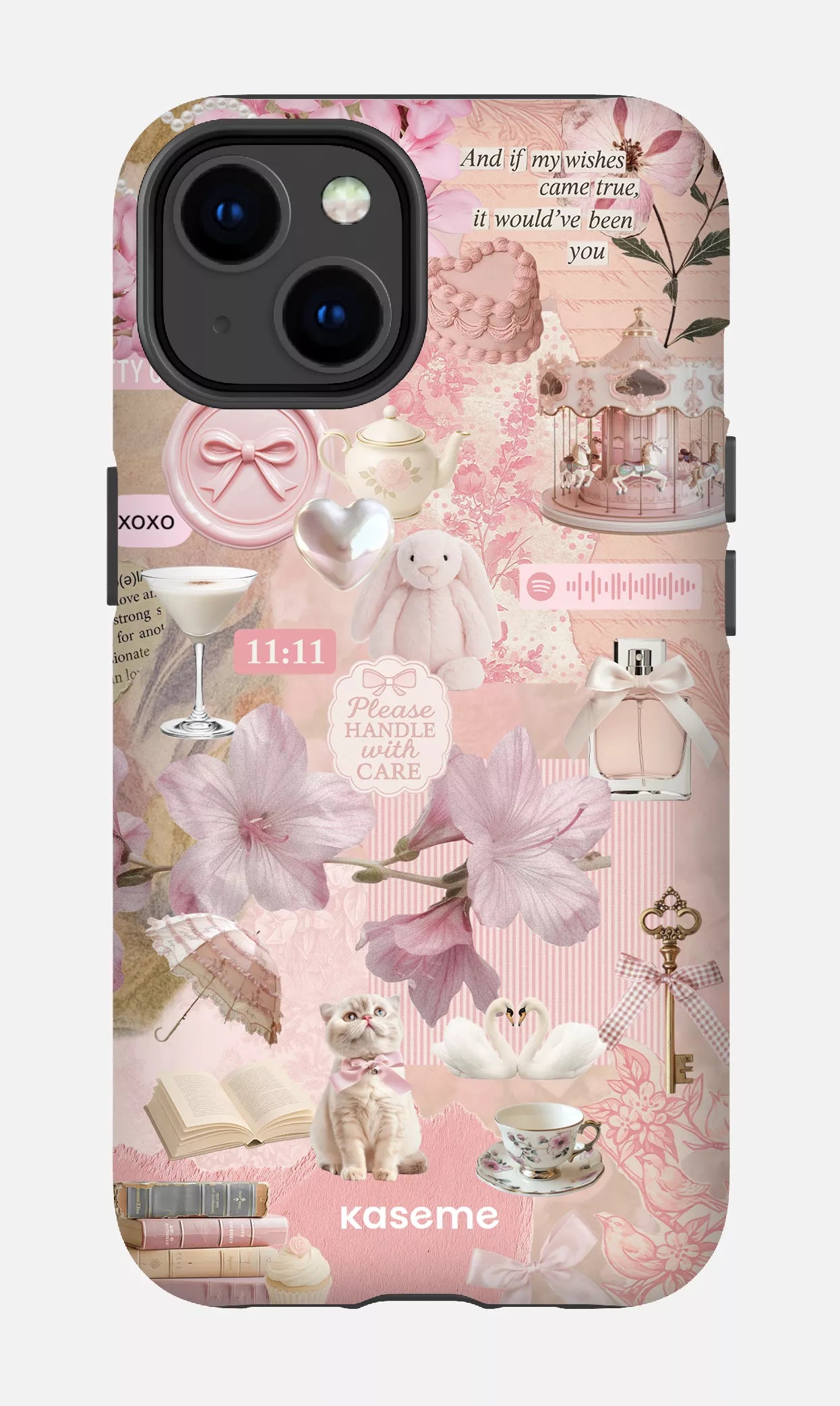 iPhone 14 Tough Matte Coquette Diary -