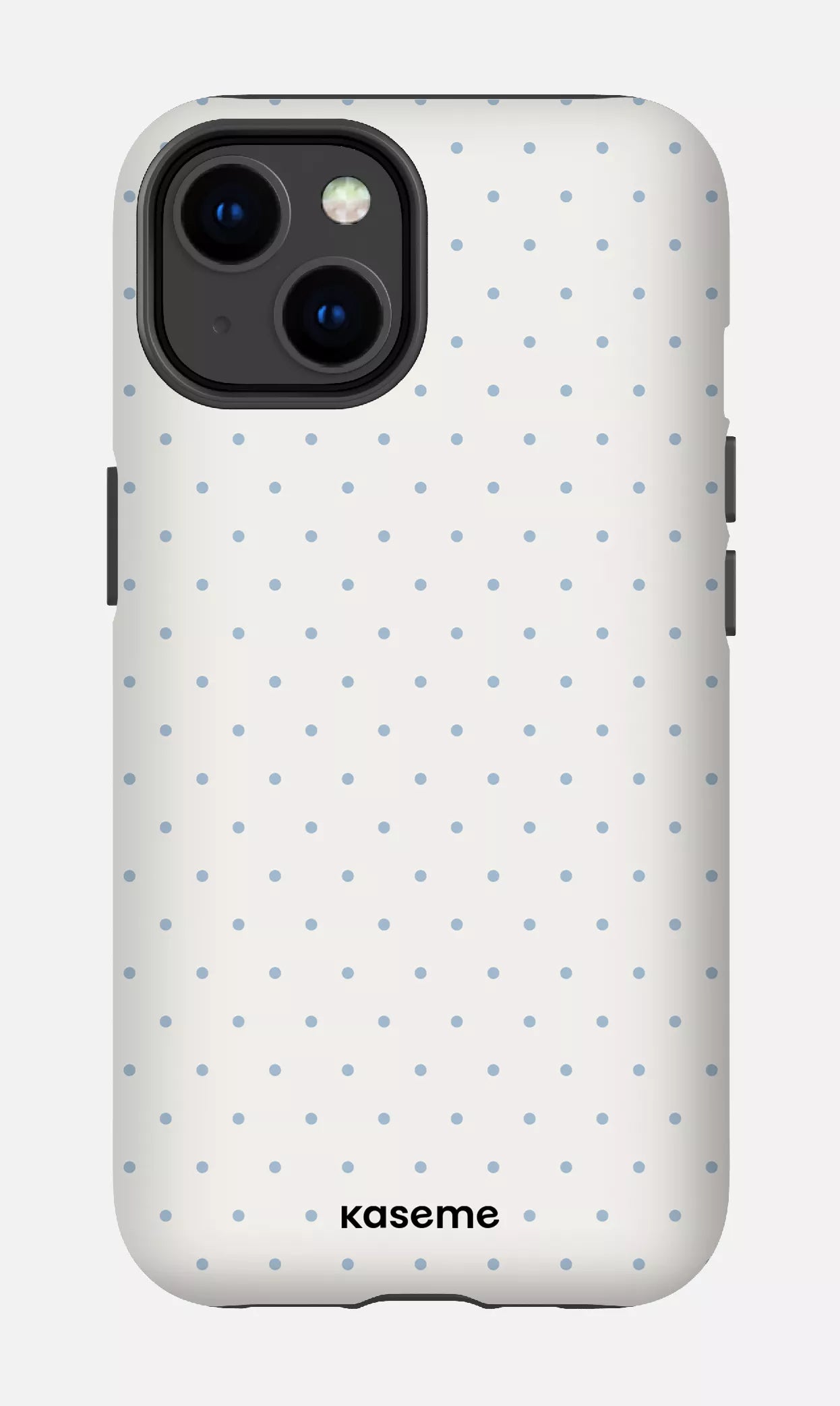 iPhone 14 Tough Matte Ditsy White & Blue -