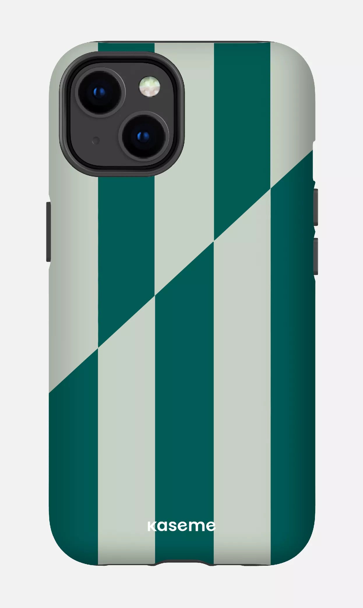 iPhone 14 Tough Matte Divided Green -