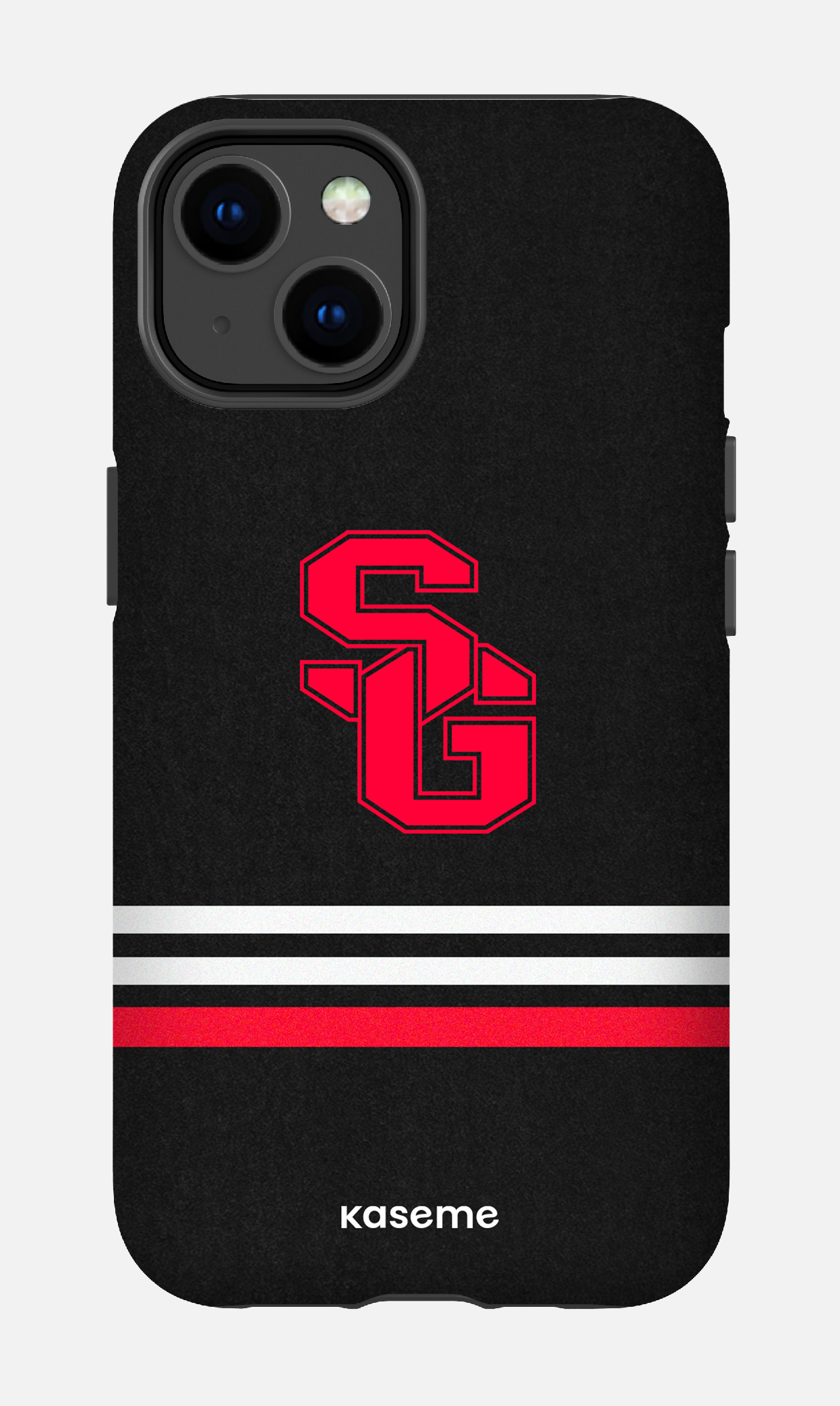 iPhone 14 Tough Matte Dragons PSG Noir -