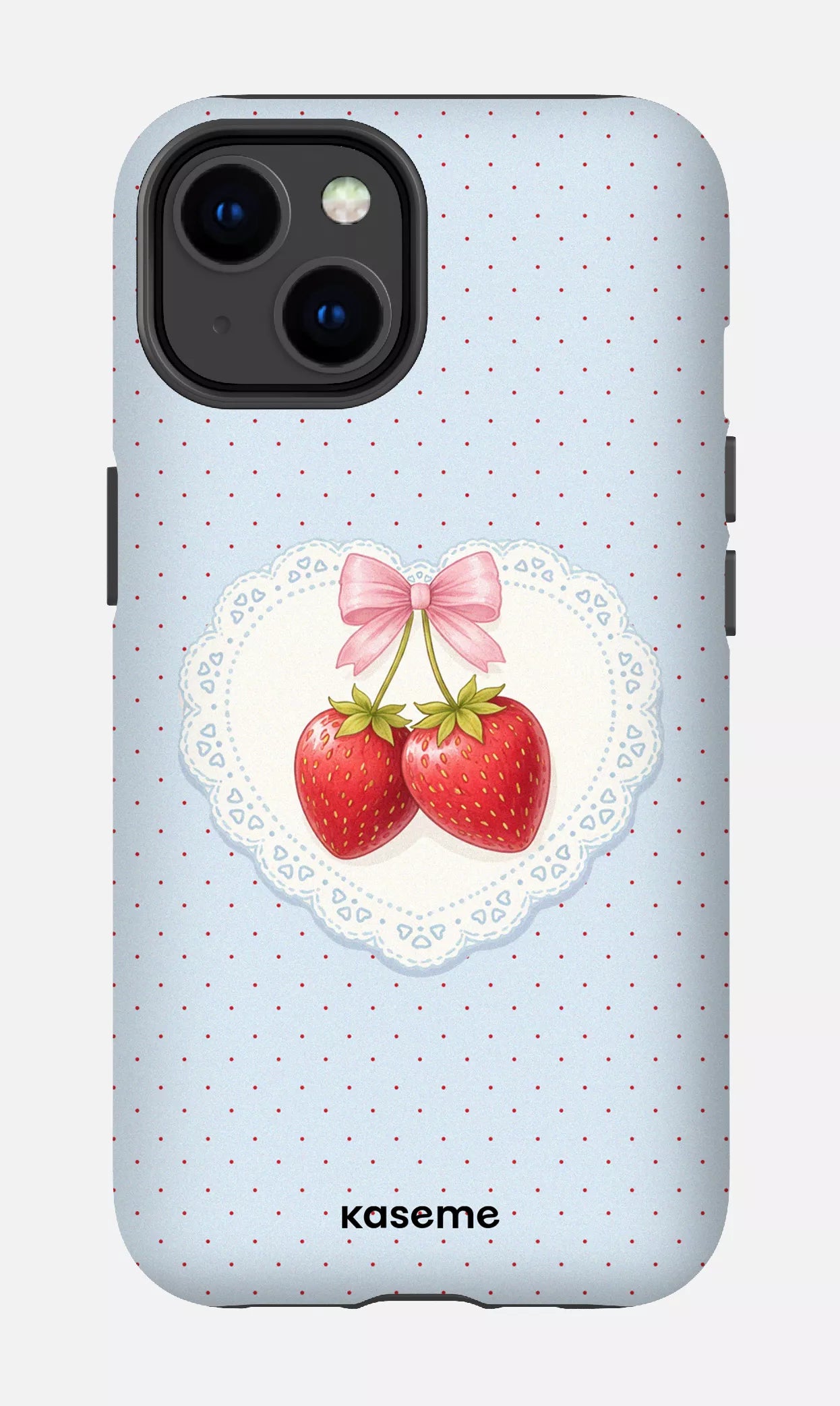 iPhone 14 Tough Matte Fresa Lace Blue -