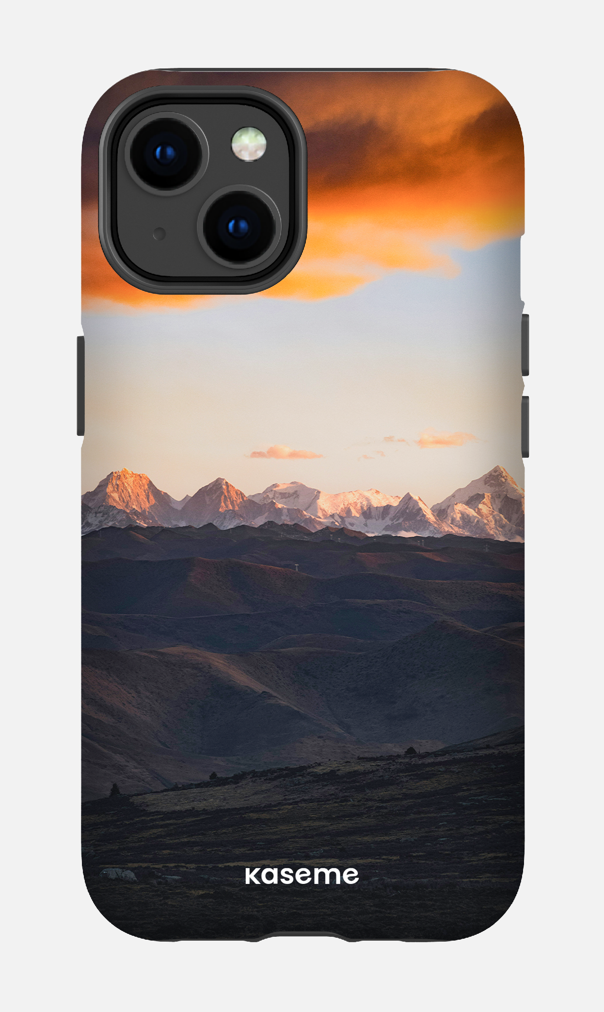 iPhone 14 Tough Matte Golden Peaks -