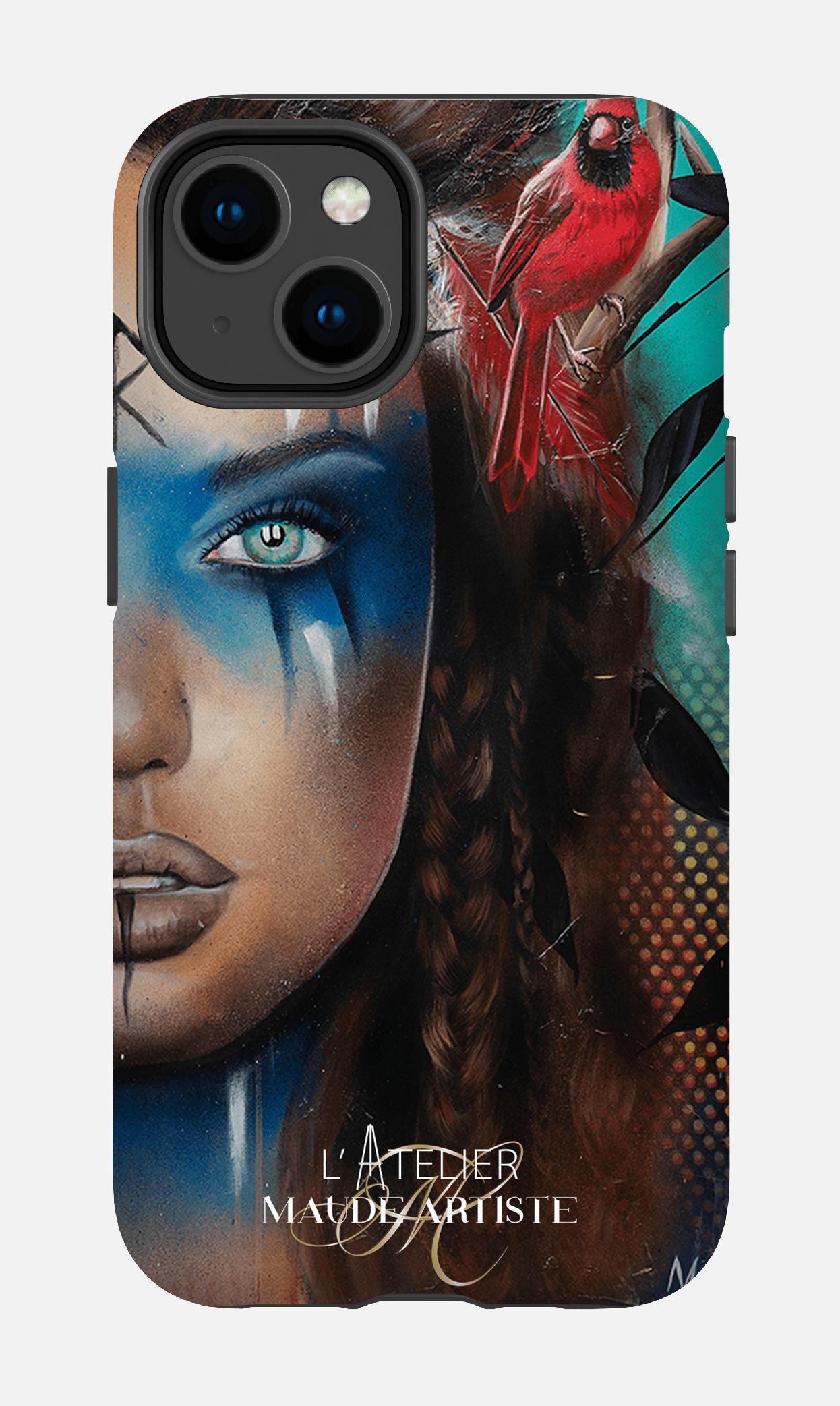 iPhone 14 Tough Matte Guerrières by Maude -