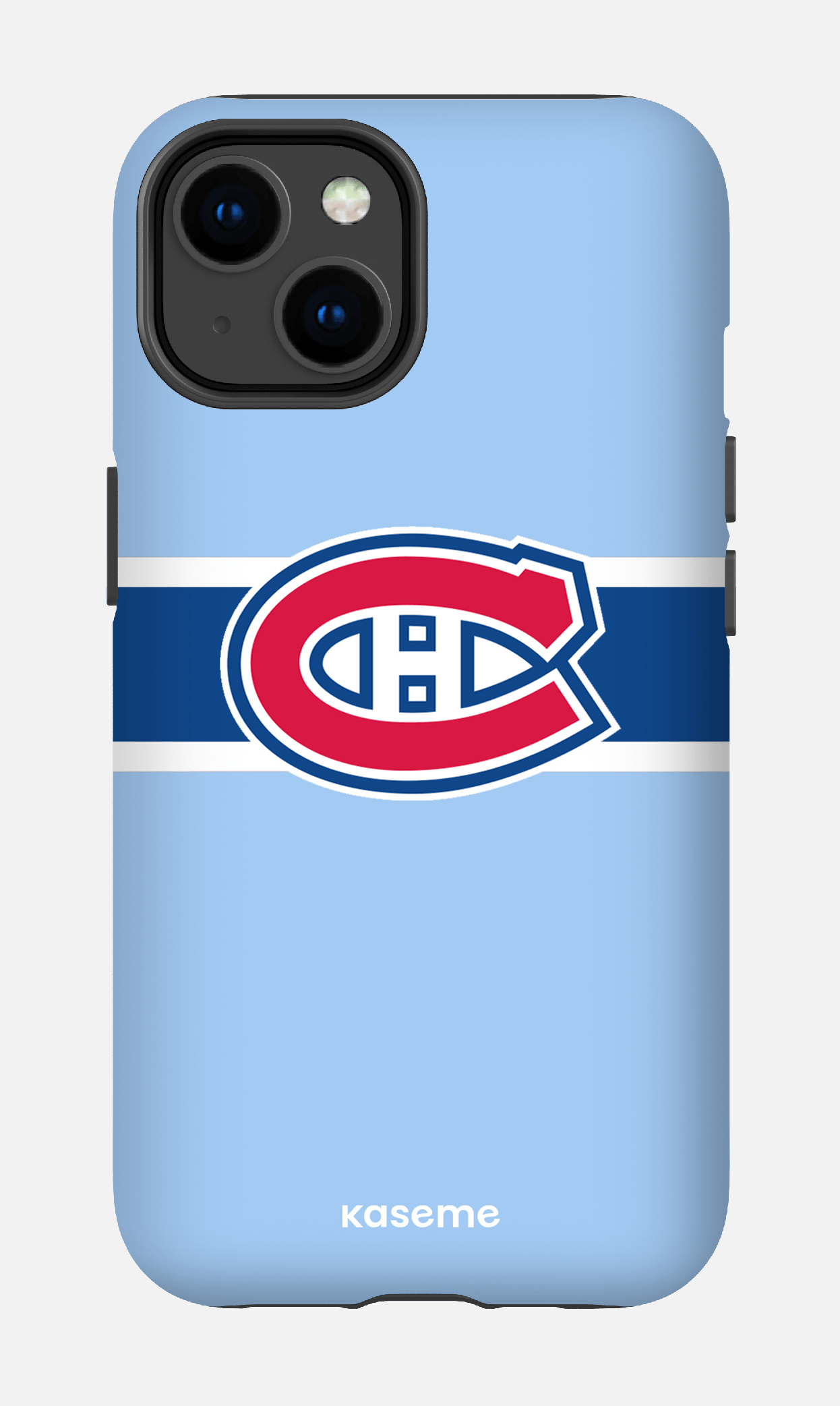 iPhone 14 Tough Matte Habs Jersey Blue -