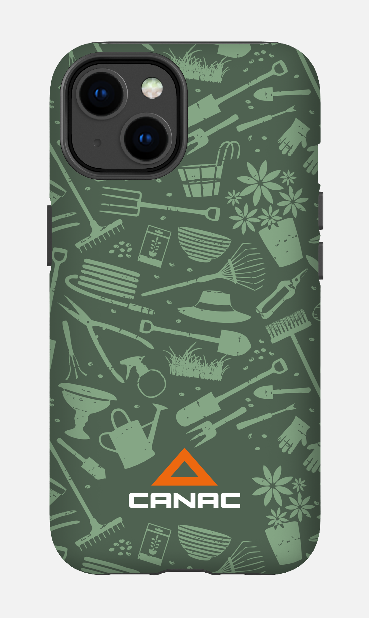 iPhone 14 Tough Matte Le saisonnier vert par Canac -