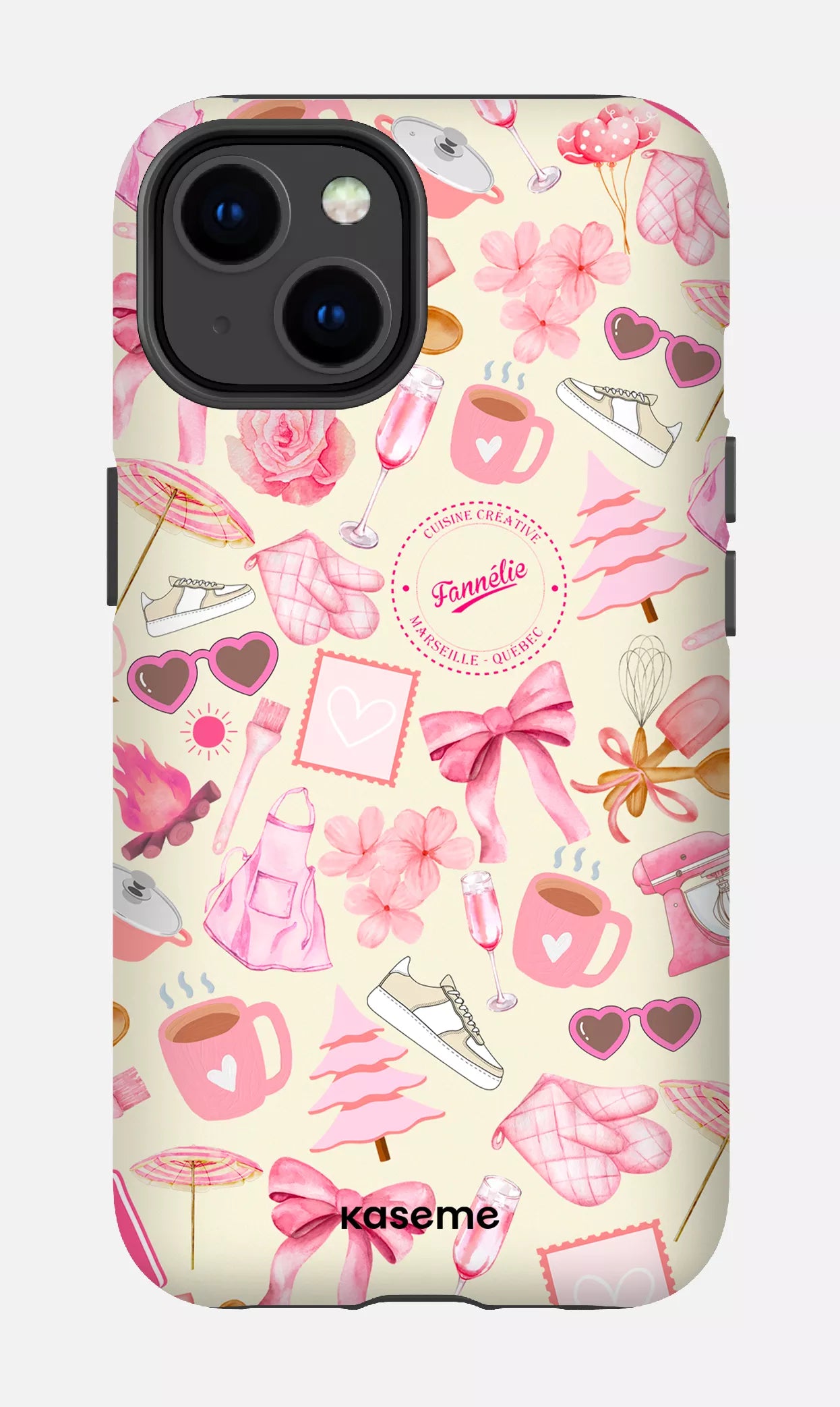 iPhone 14 Tough Matte Les icônes de Fannélie -