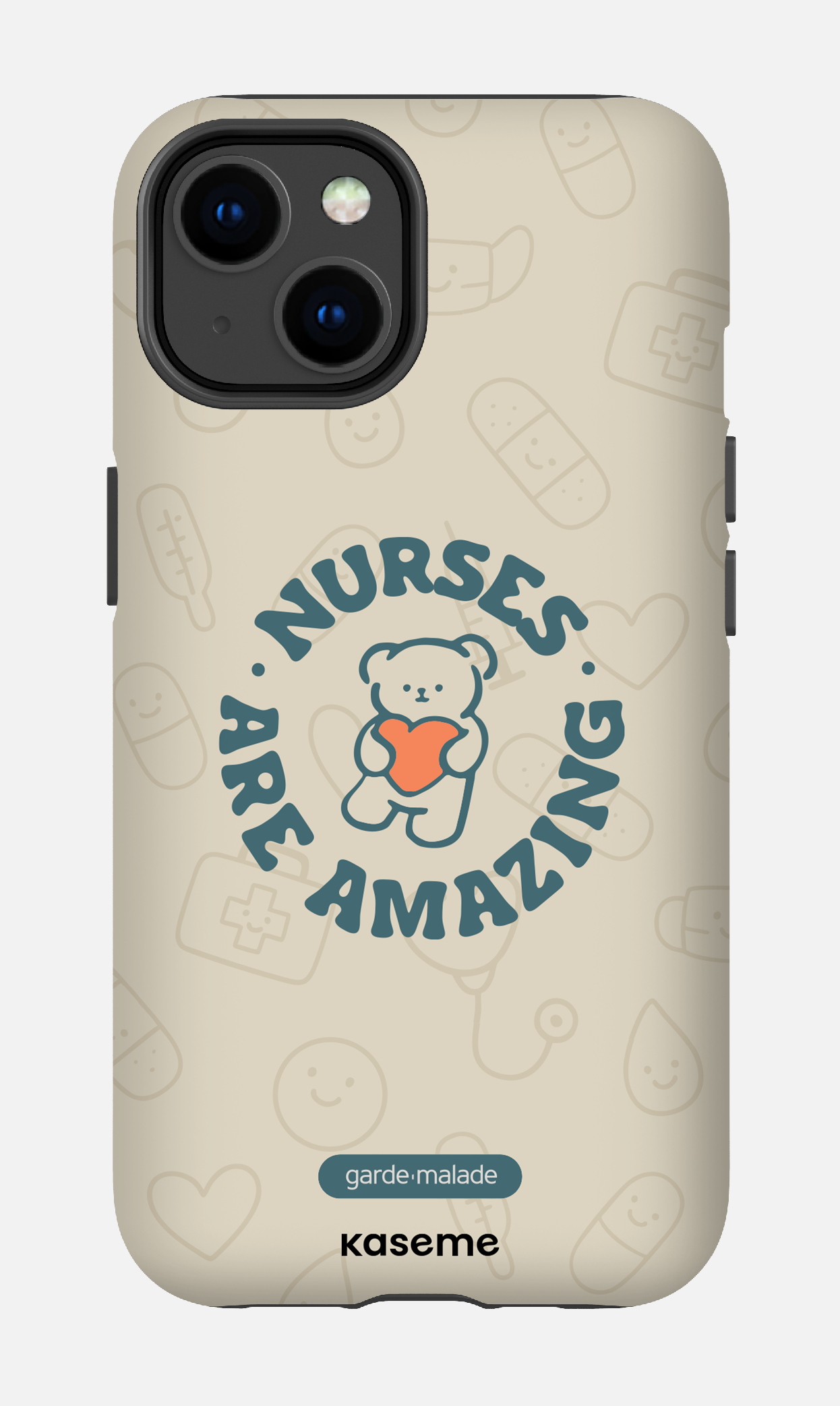 iPhone 14 Tough Matte Nurses Are Amazing x Garde-Malade -