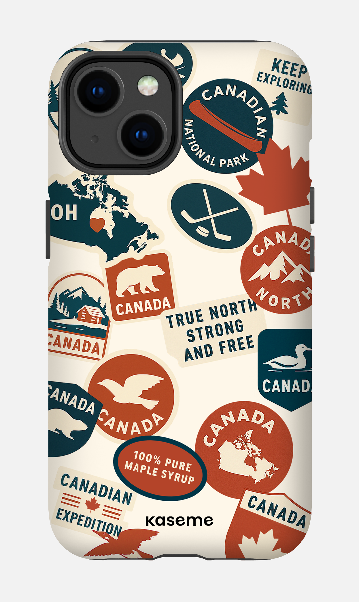 iPhone 14 Tough Matte Oh Maple -