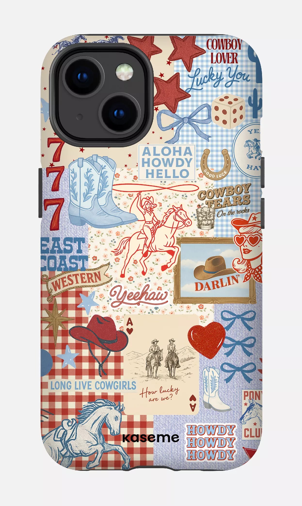 iPhone 14 Tough Matte Rodeo Romance -
