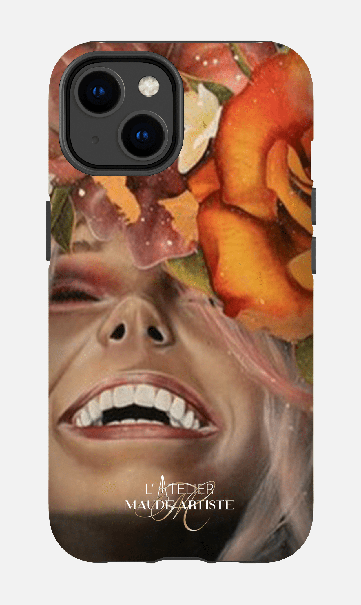 iPhone 14 Tough Matte Smiley by Maude -